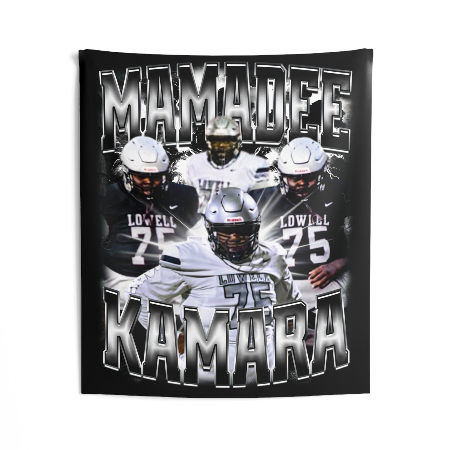 Mamadee Kamara Tapestry 50” x 60”