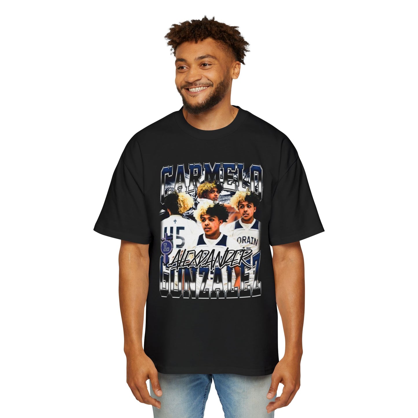 Carmelo Alexdander Gonzalez Oversized Retro Tee