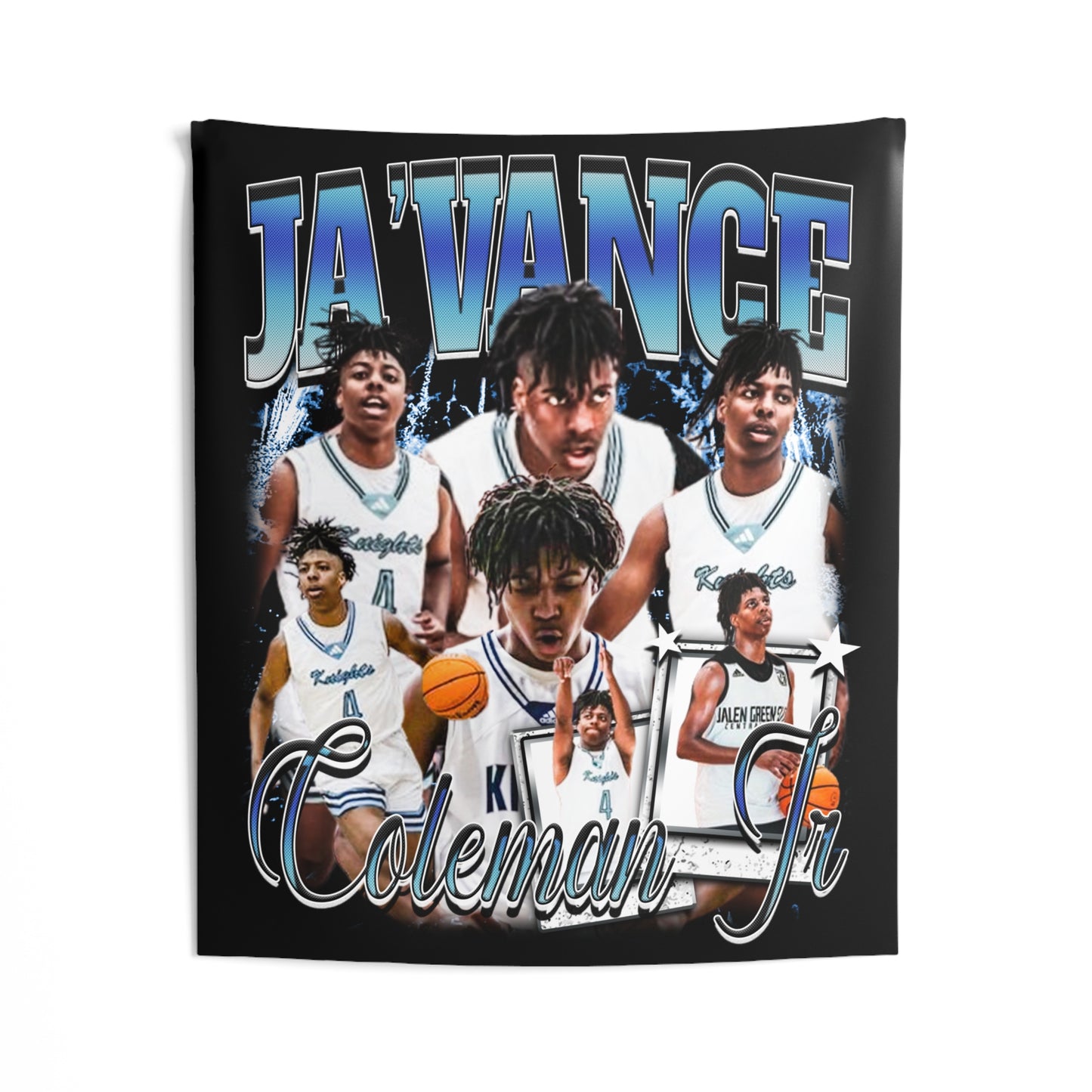 Ja'vance Coleman JR Tapestry 50” x 60”