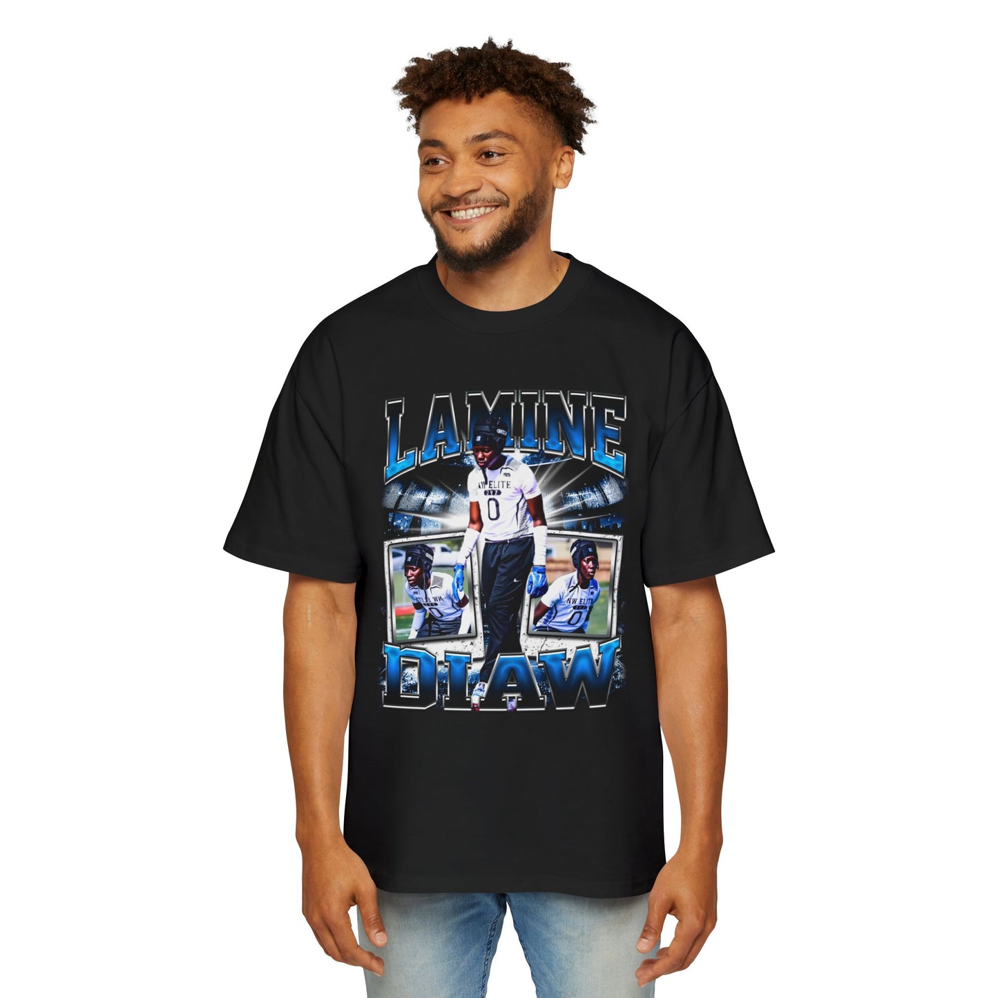 Lamine Diaw Oversized Retro Tee