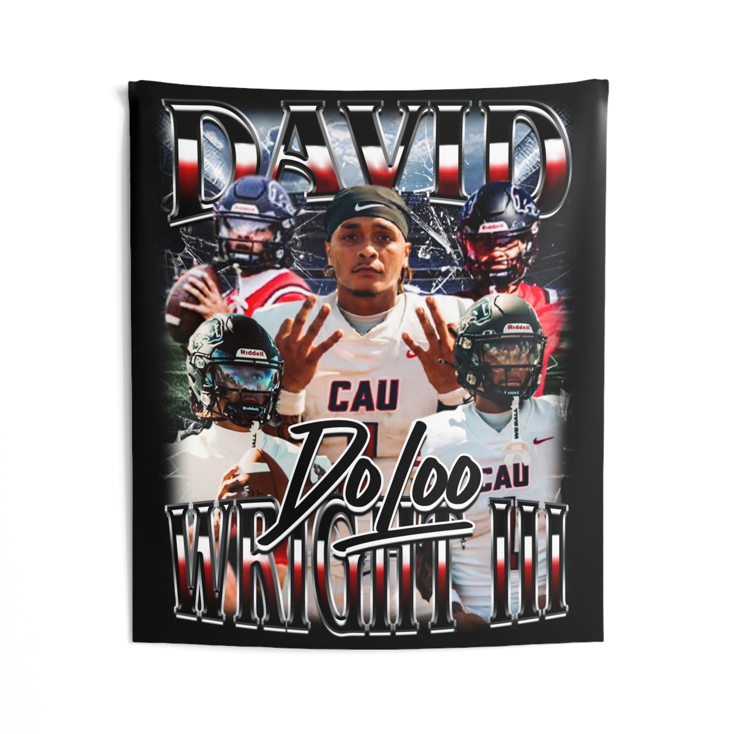 David Wright III Tapestry 50” x 60”