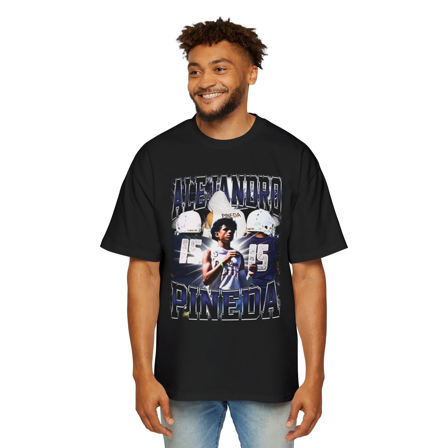 Alejandro Pineda Oversized Retro Tee