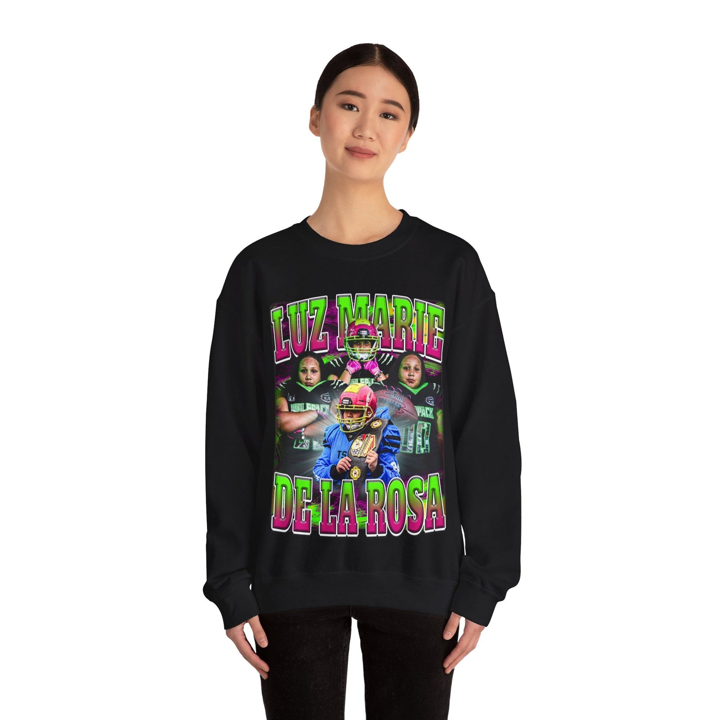 Luz Marie De La Rosa Crewneck Sweatshirt