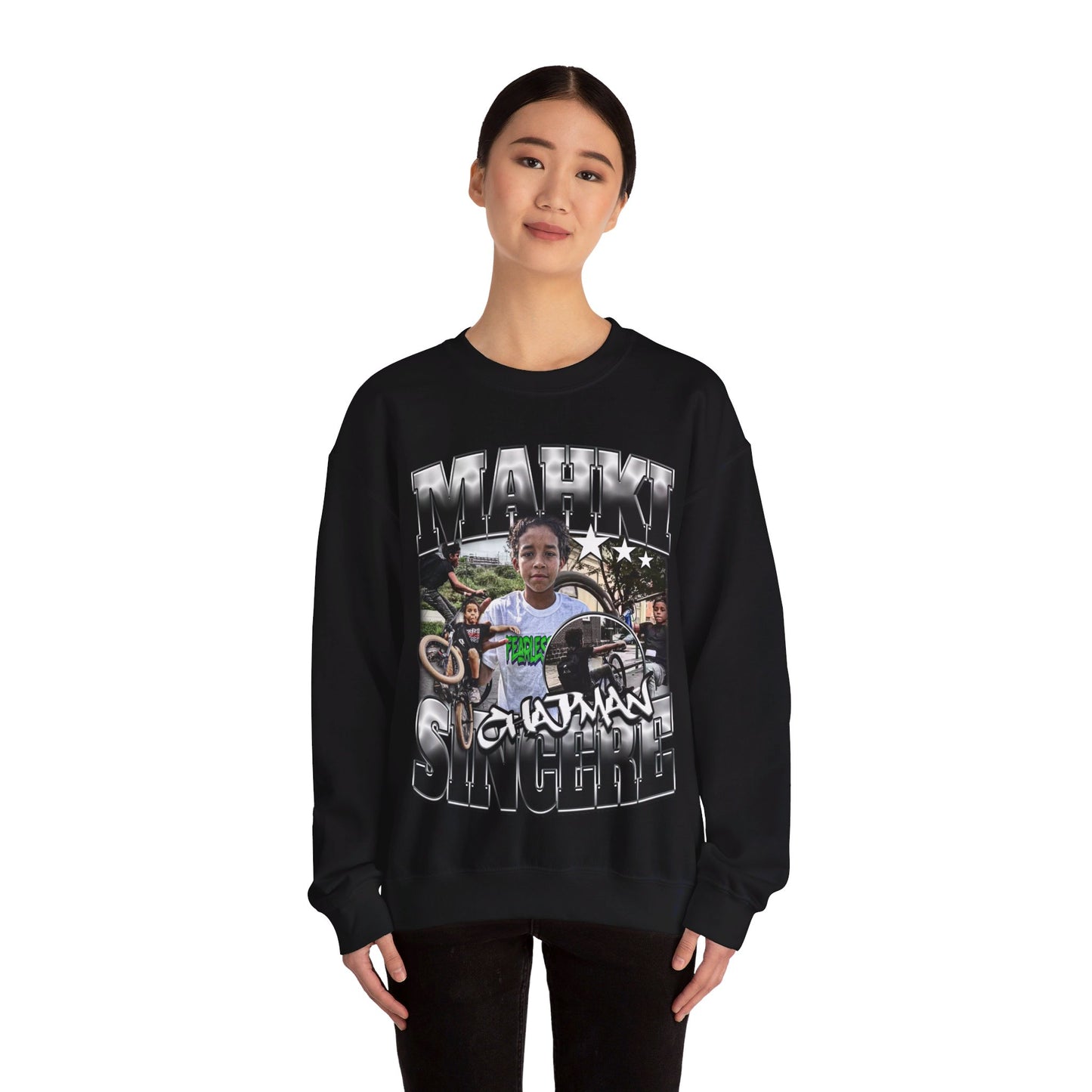 Mahki Chapman Sincere Crewneck Sweatshirt