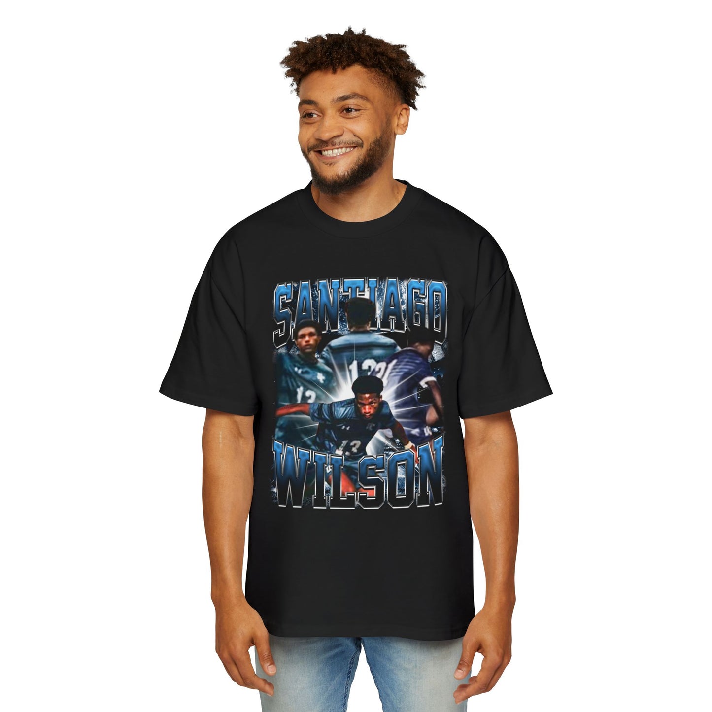 Santiago Wilson Oversized Retro Tee