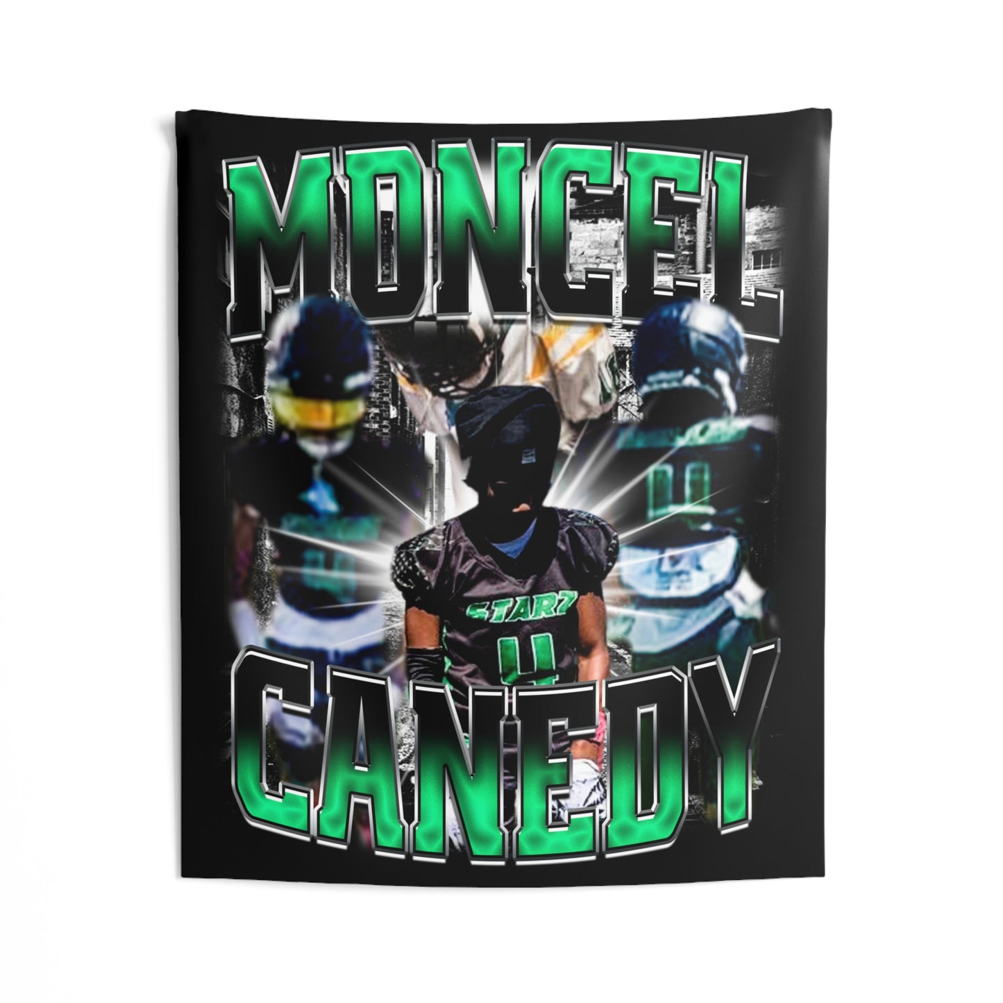 Moncel Canedy Tapestry 50” x 60”