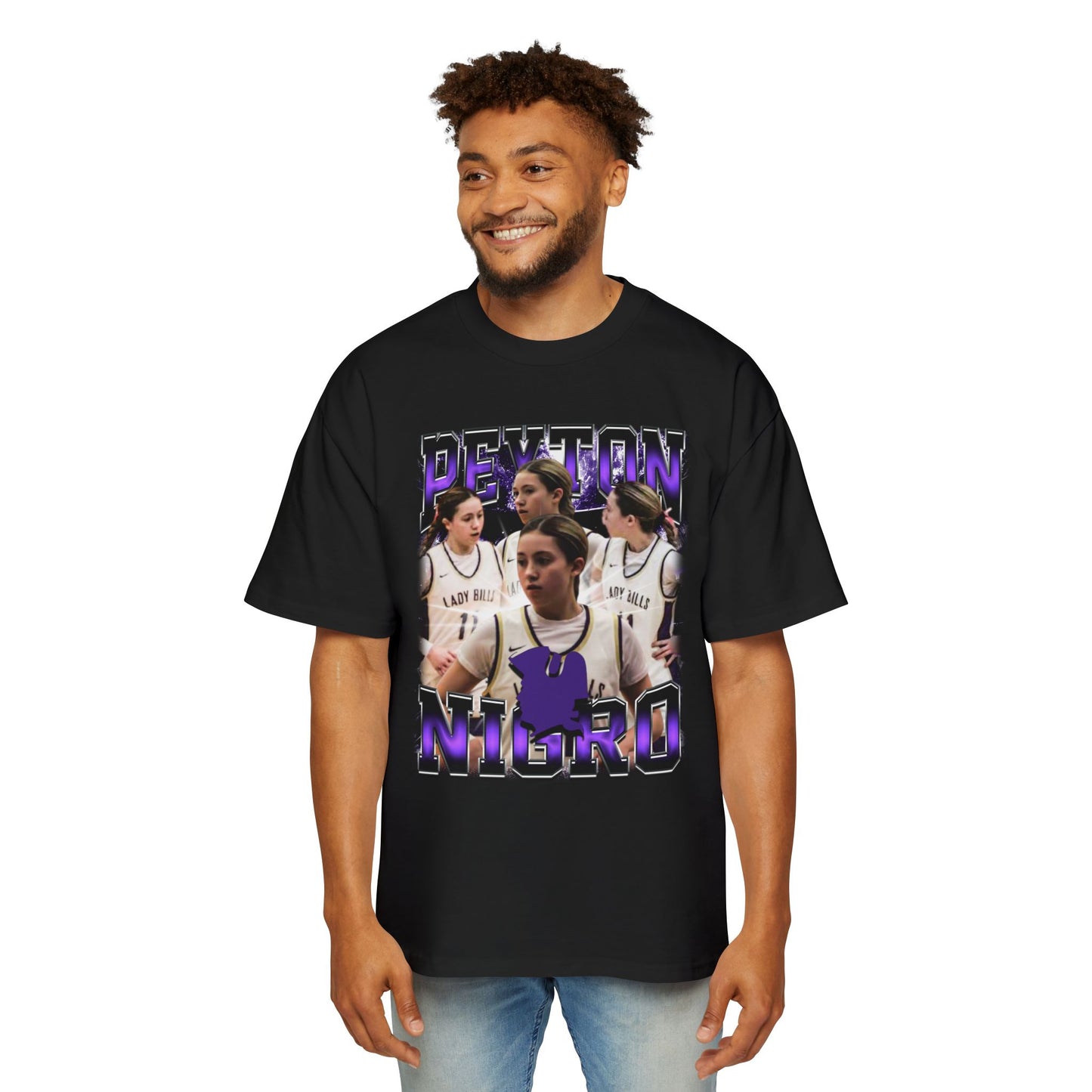 Peyton Nigro Oversized Retro Tee