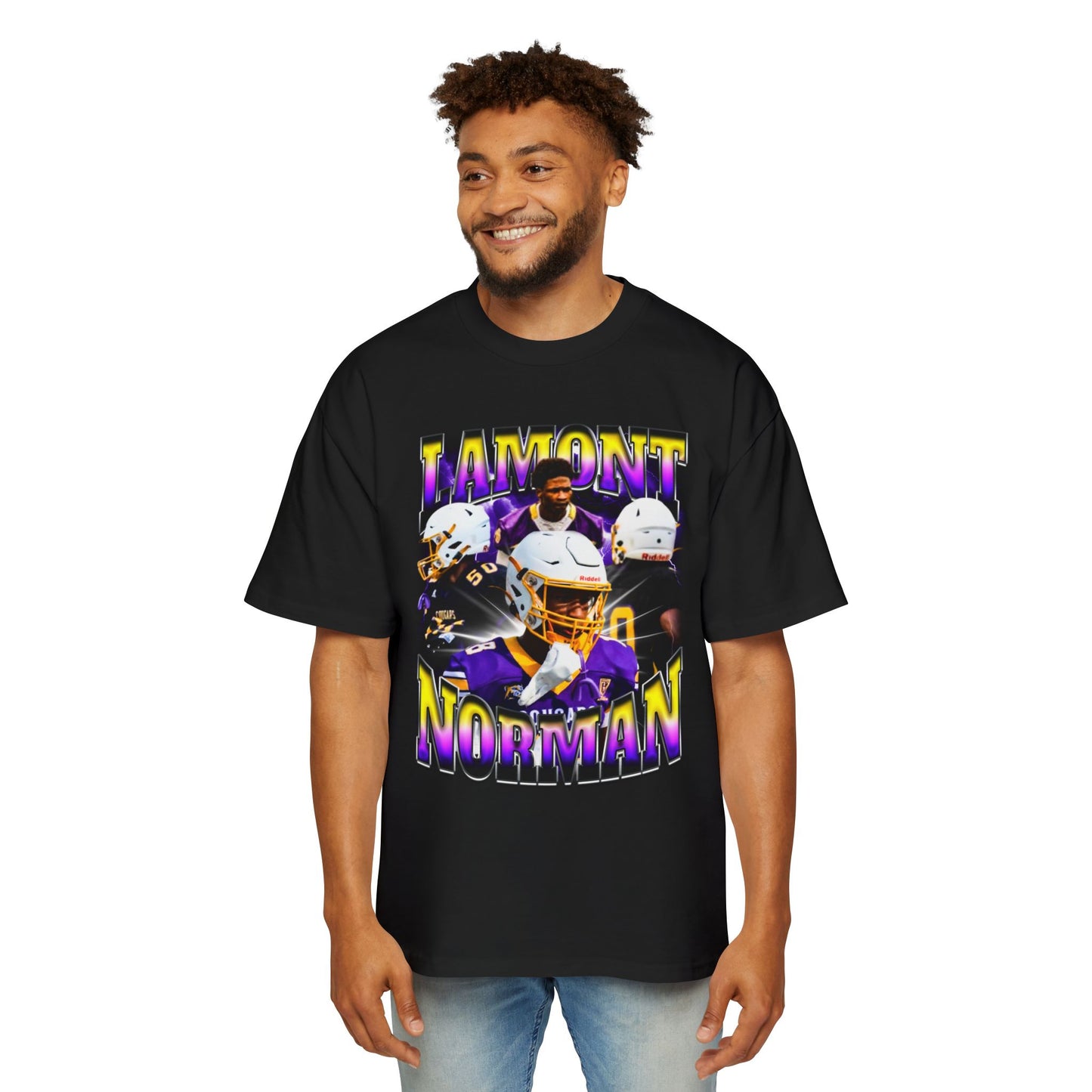 Lamont Norman Oversized Retro Tee