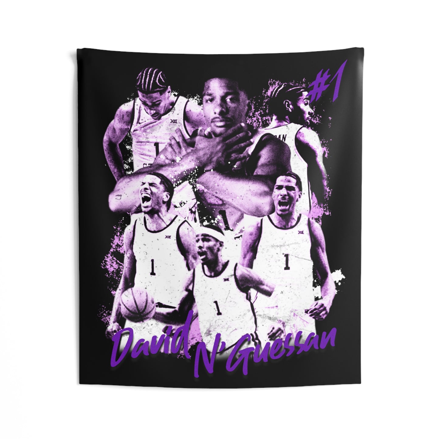 David N'guessan Tapestry 50” x 60”