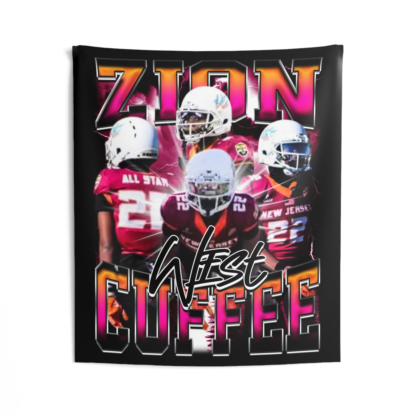 Zion West Cuffee Tapestry 50” x 60”