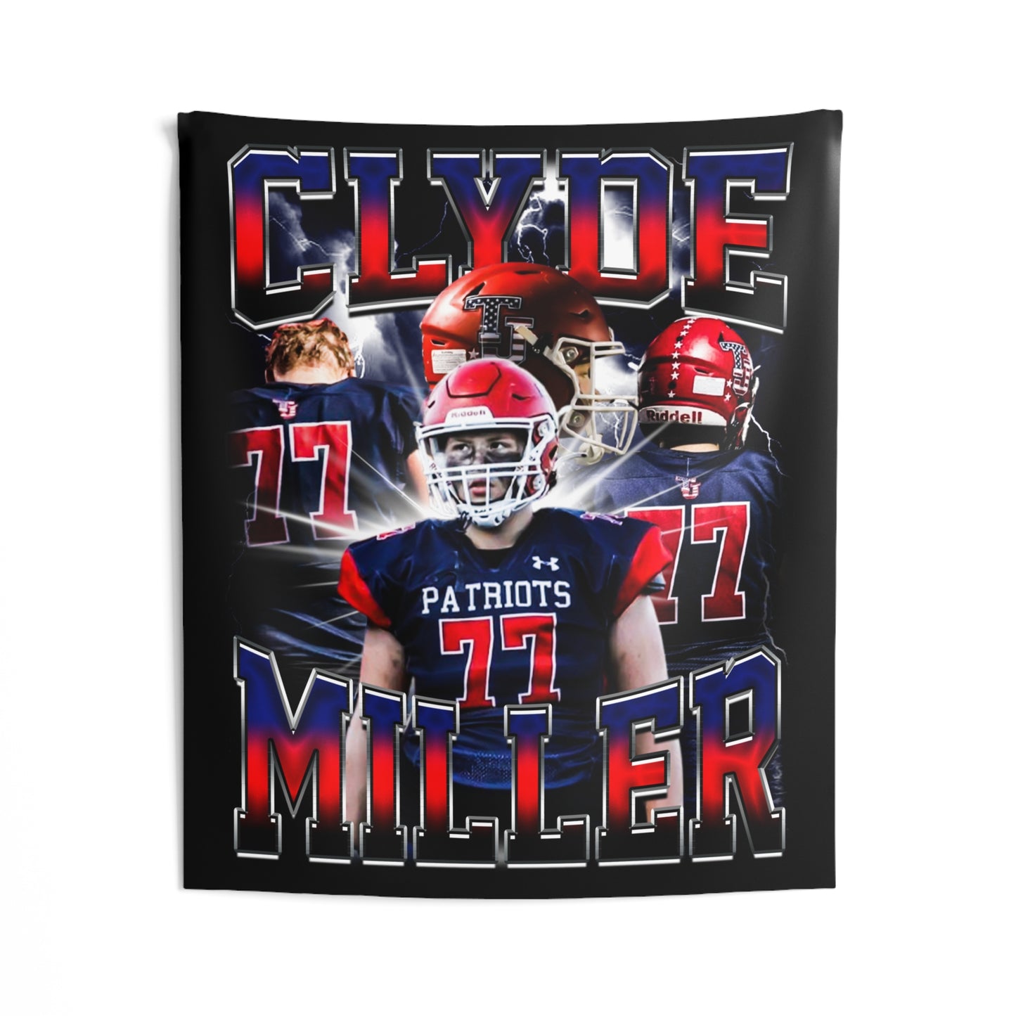 Clyde Miller Tapestry 50” x 60”