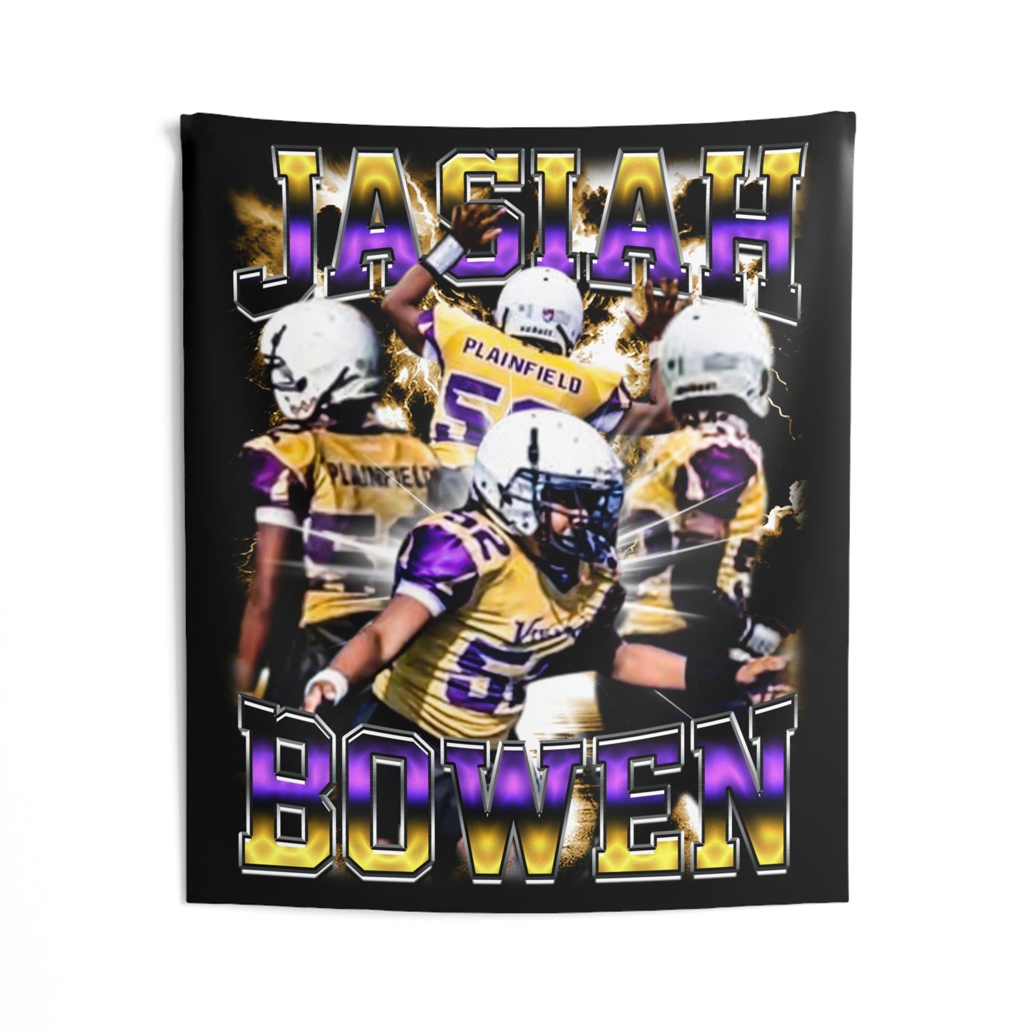 Jasiah Bowen Tapestry 50” x 60”