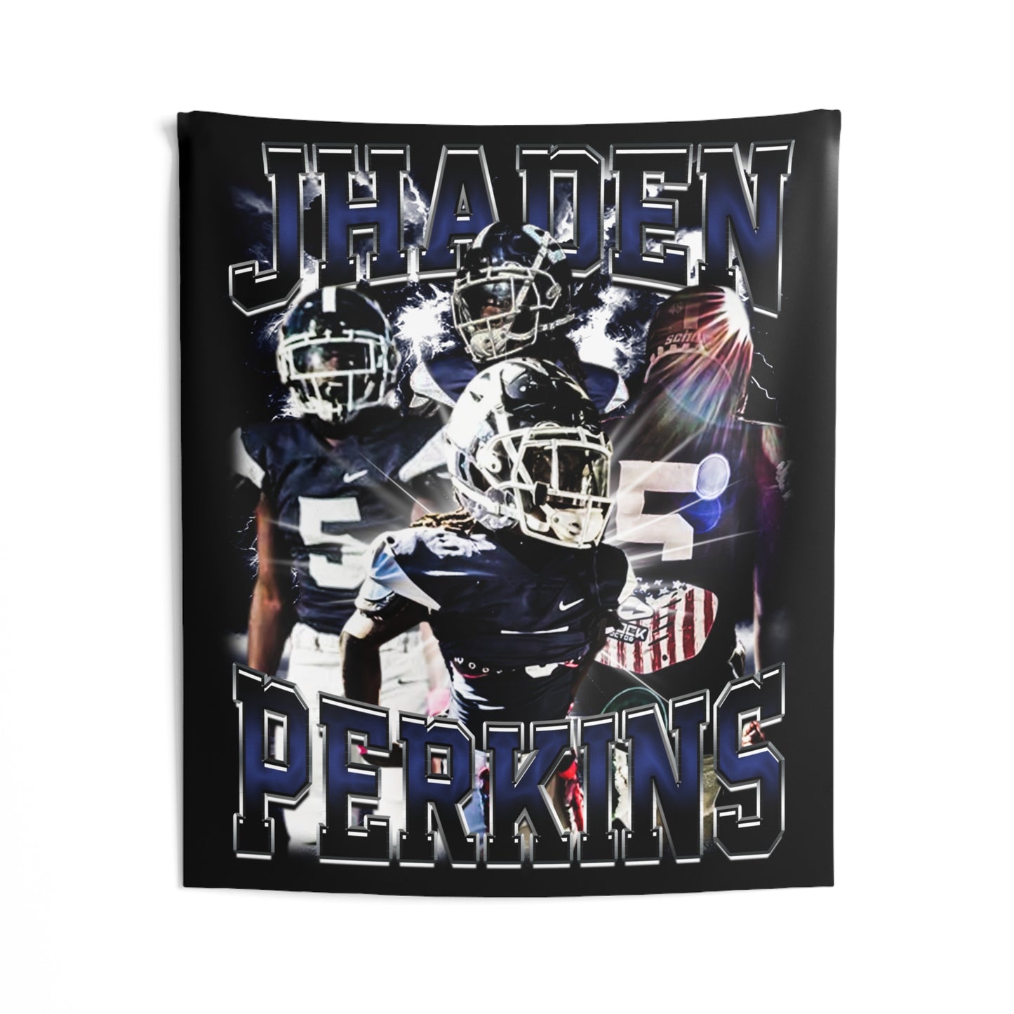 Jhaden Perkins Tapestry 50” x 60”