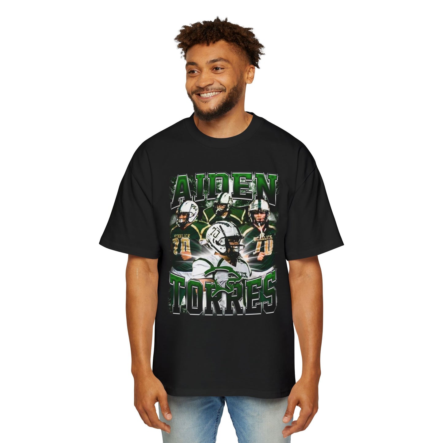 Aiden Torres Oversized Retro Tee