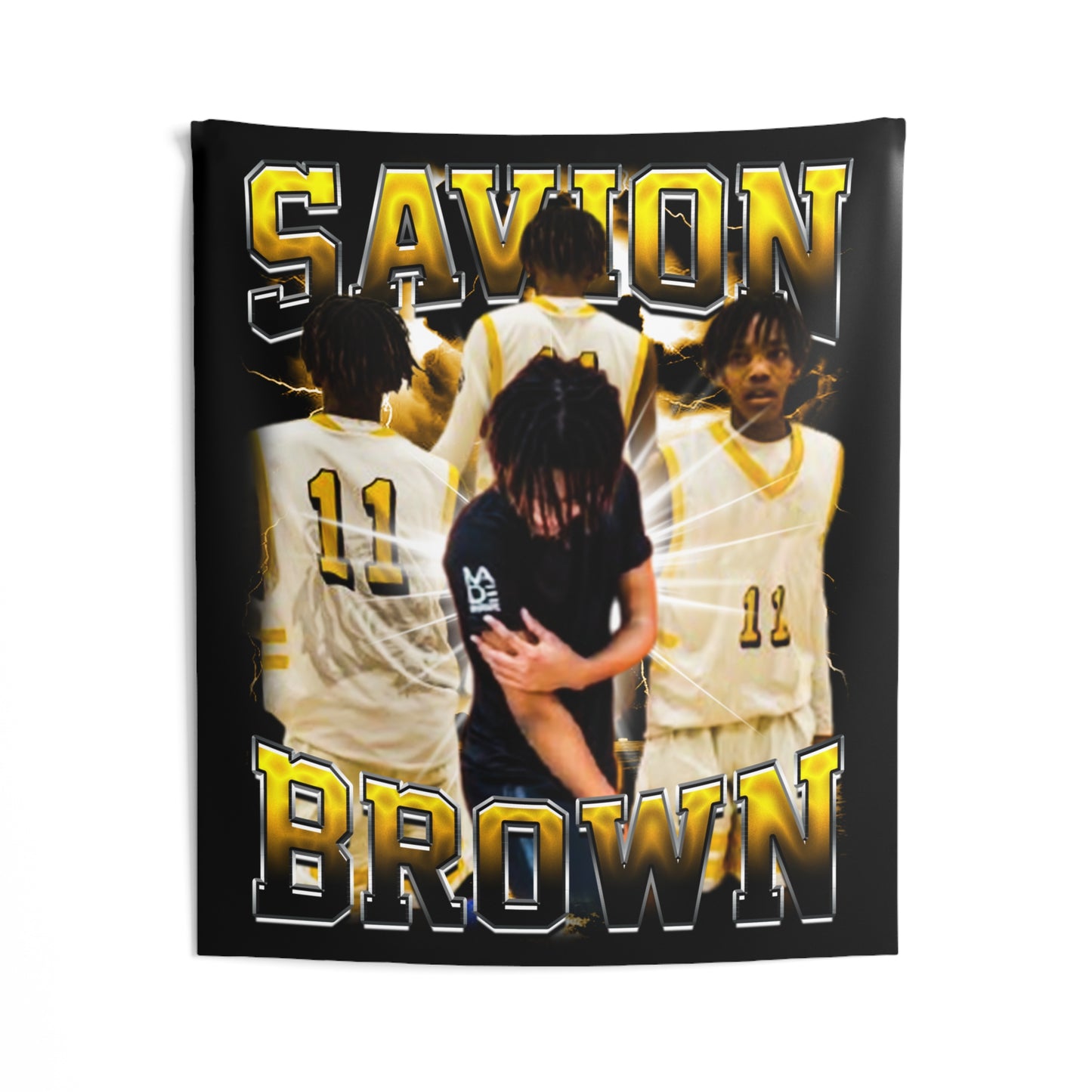 Savion Brown Tapestry 50” x 60”