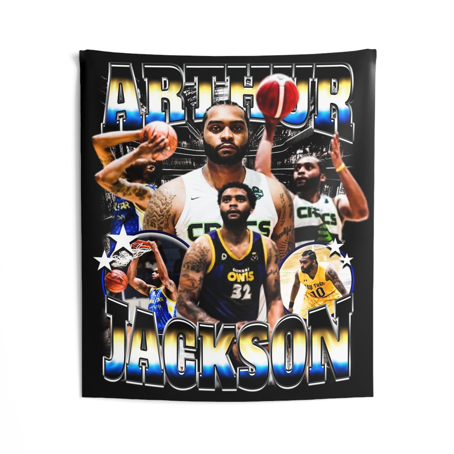 Arthur Jackson Tapestry 50” x 60”