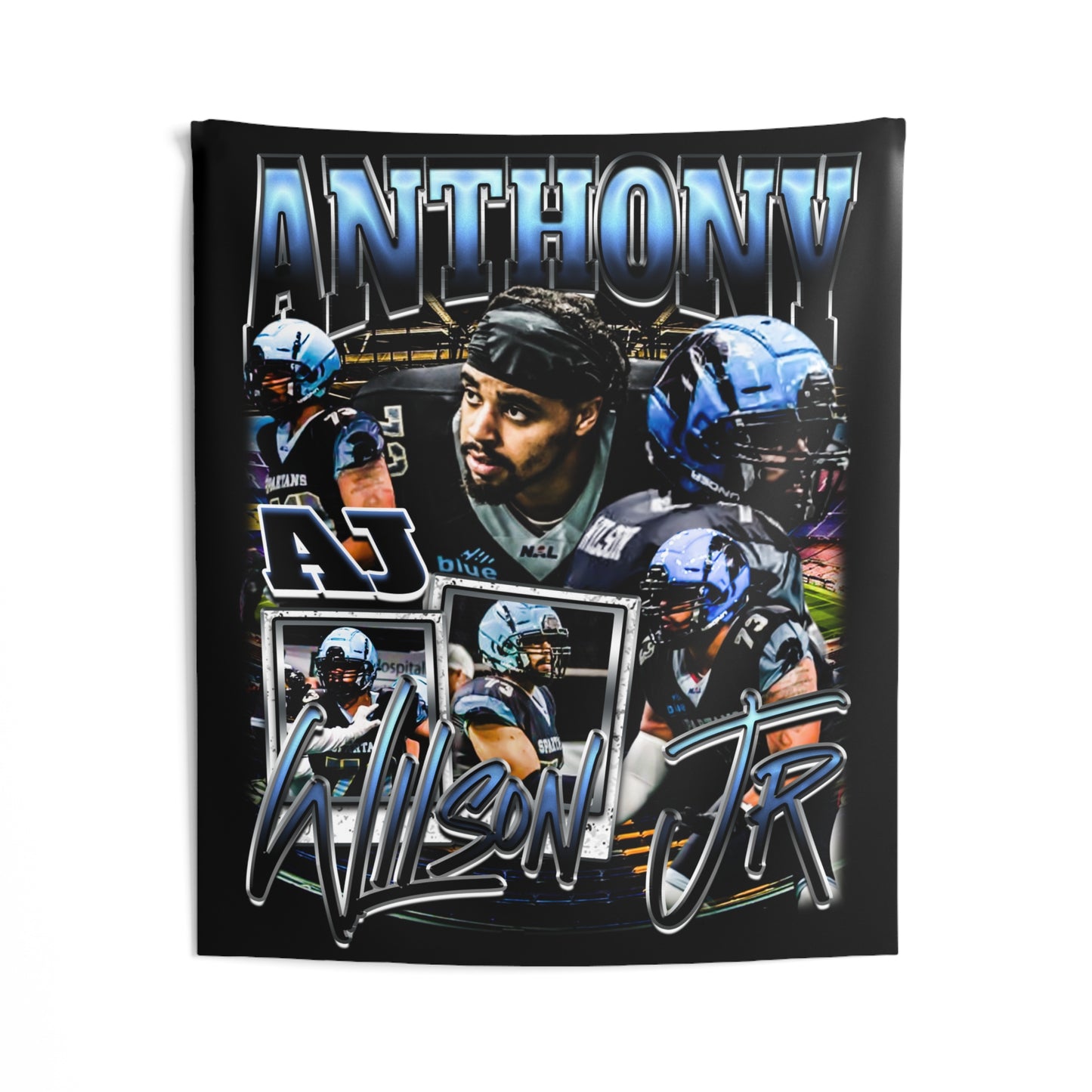 Anthony Wilson Jr Tapestry 50” x 60”
