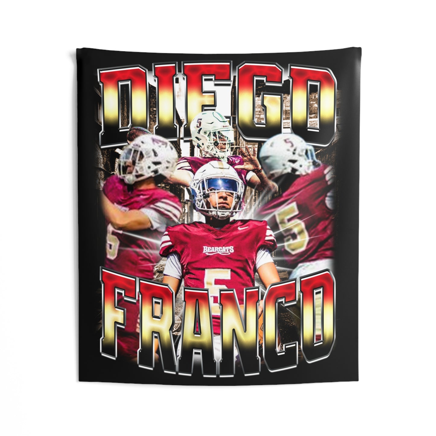 Diego Franco Tapestry 50” x 60”