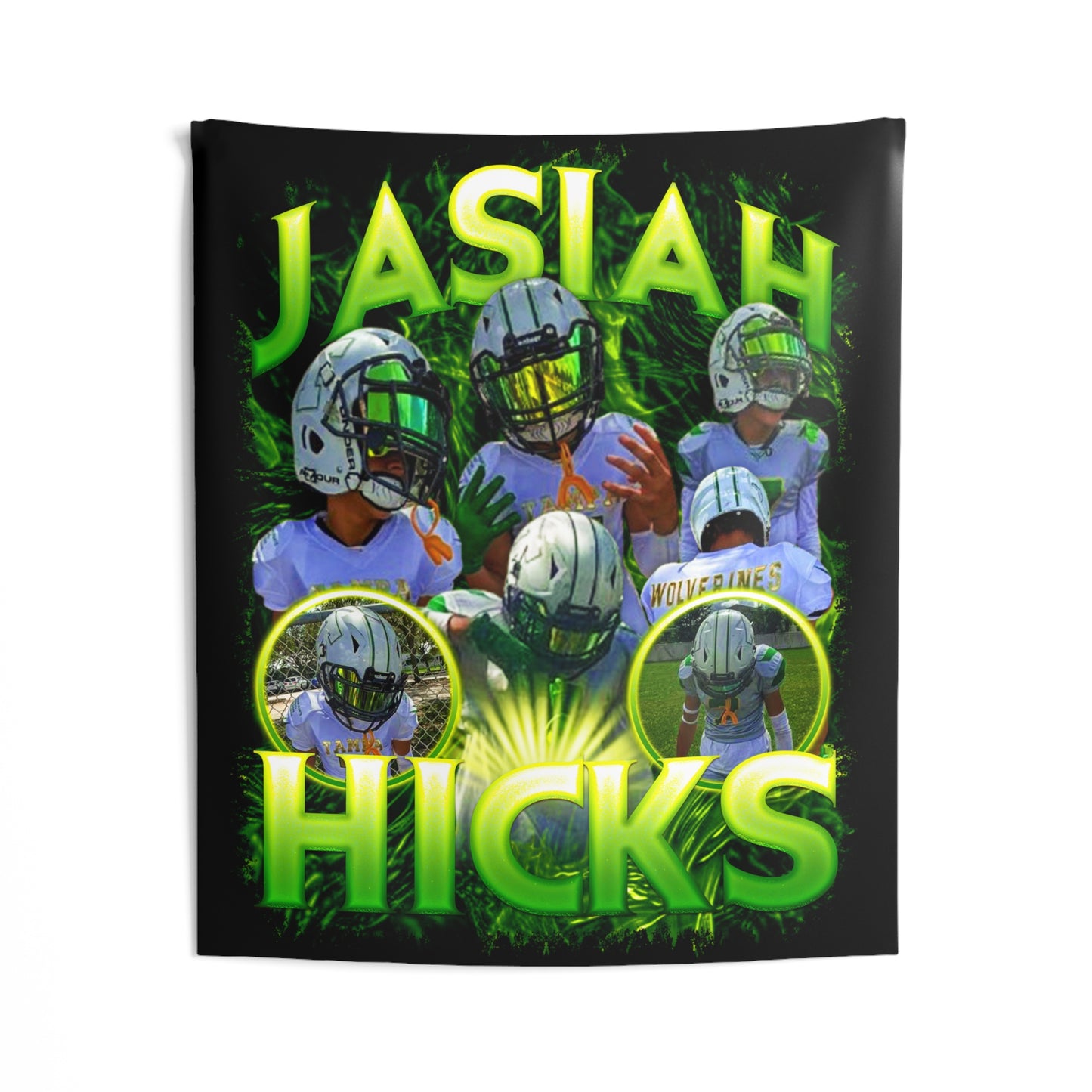 Jasiah Hicks Tapestry 50” x 60”