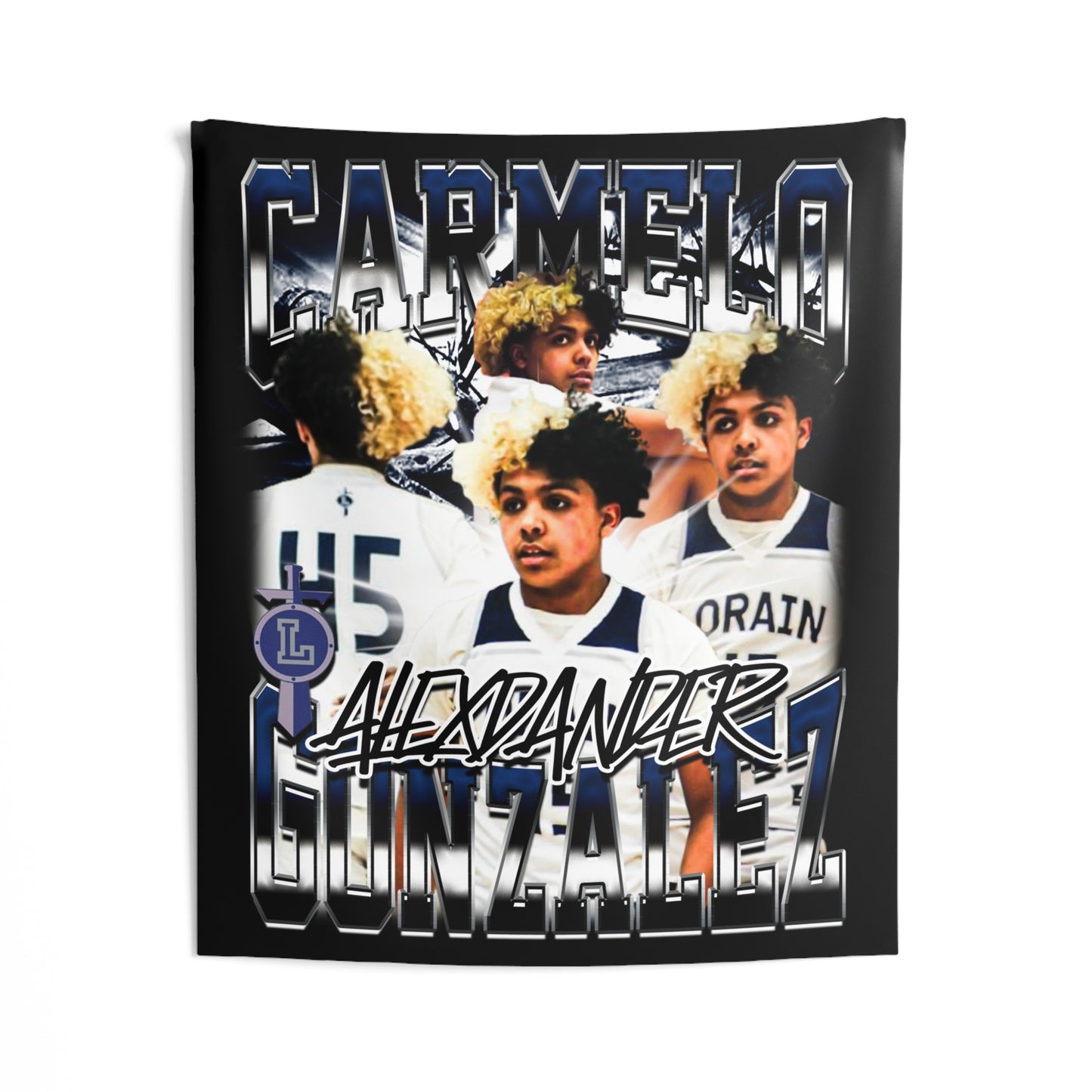 Carmelo Alexdander Gonzalez Tapestry 50” x 60”