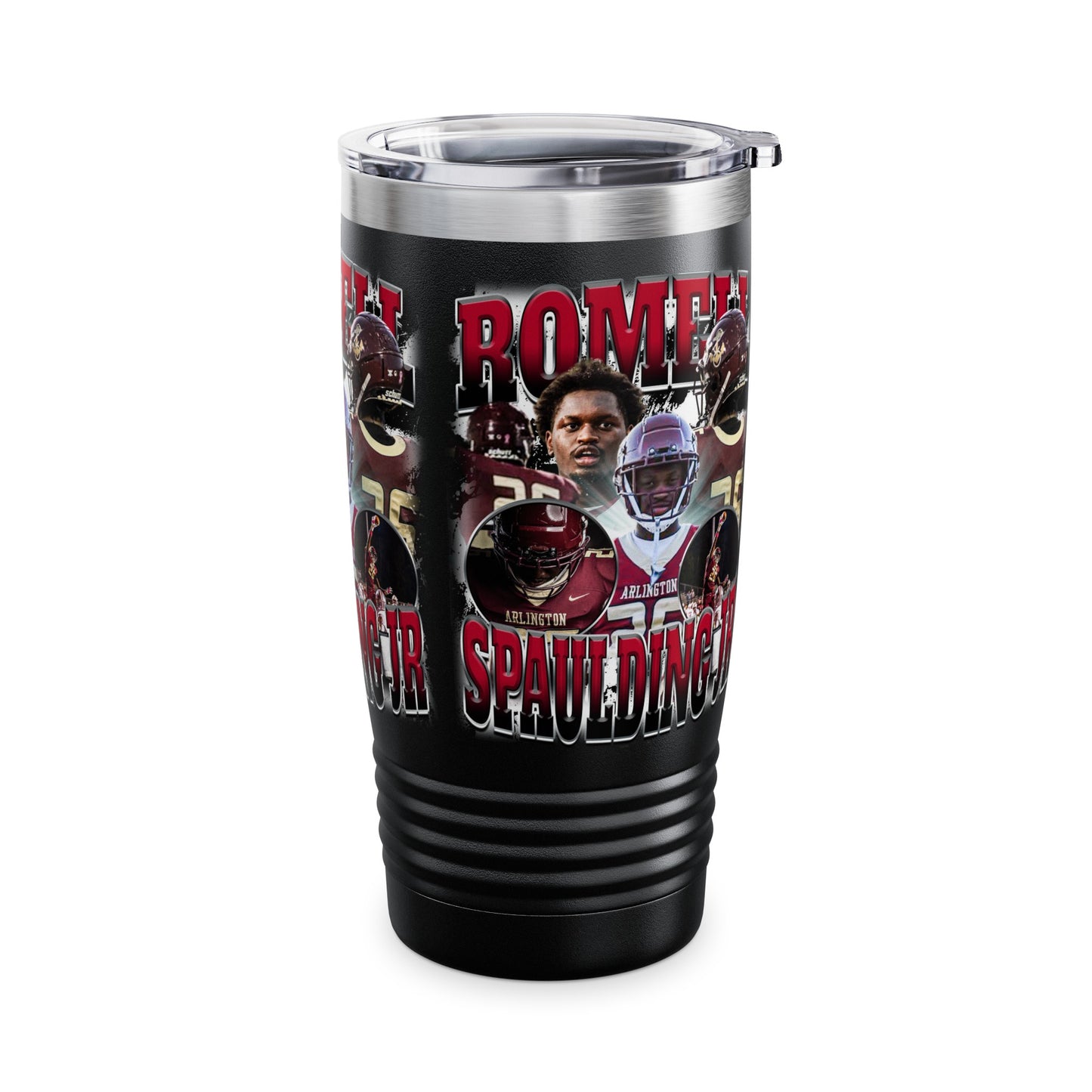 Romell Spaulding JR Stainless Steal Tumbler