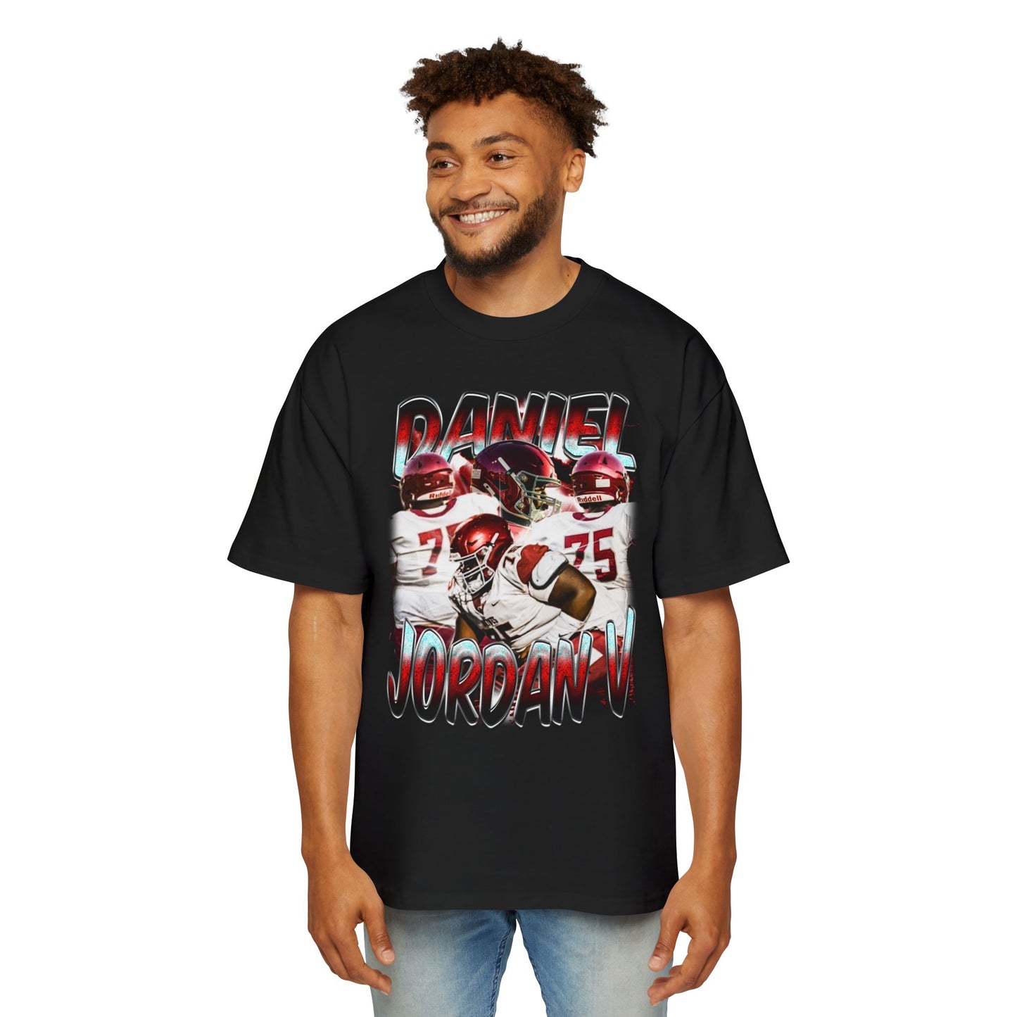 Daniel Jordan V Oversized Retro Tee