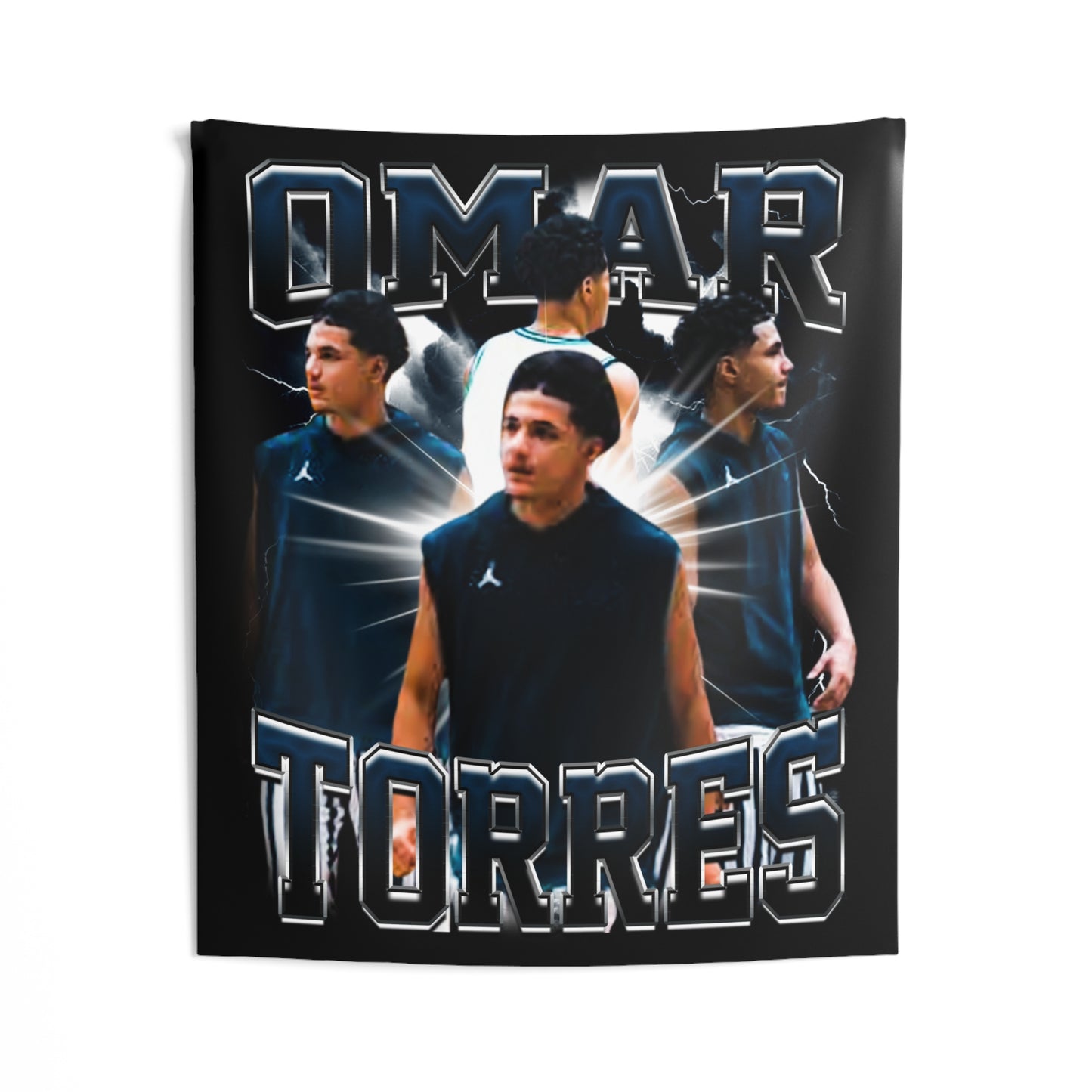 Omar Torres Tapestry 50” x 60”