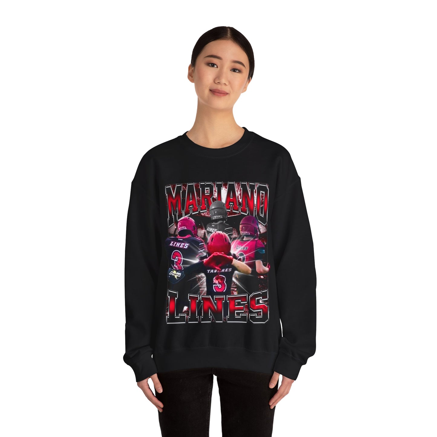 Mariano Lines Crewneck Sweatshirt