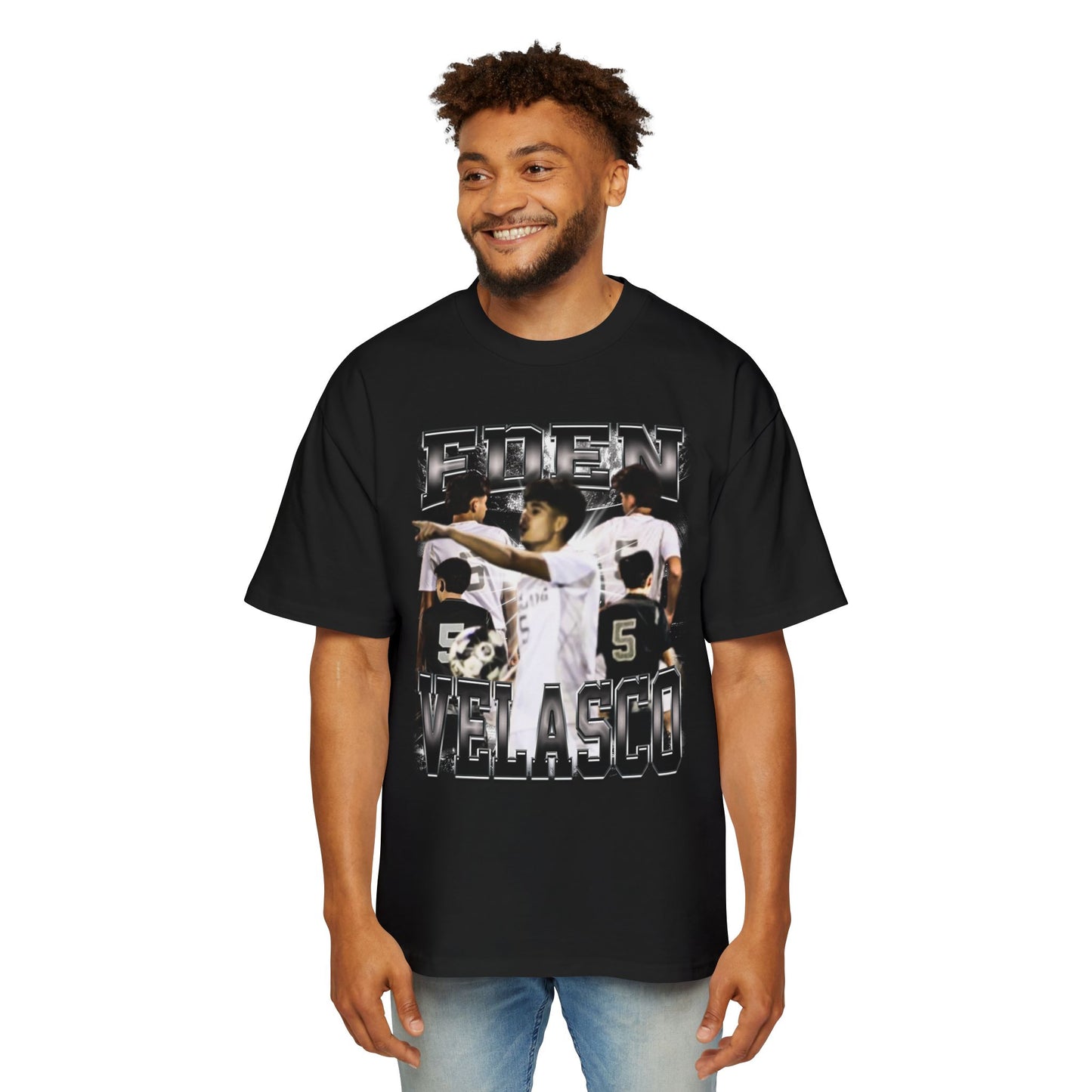 Eden Velasco Oversized Retro Tee