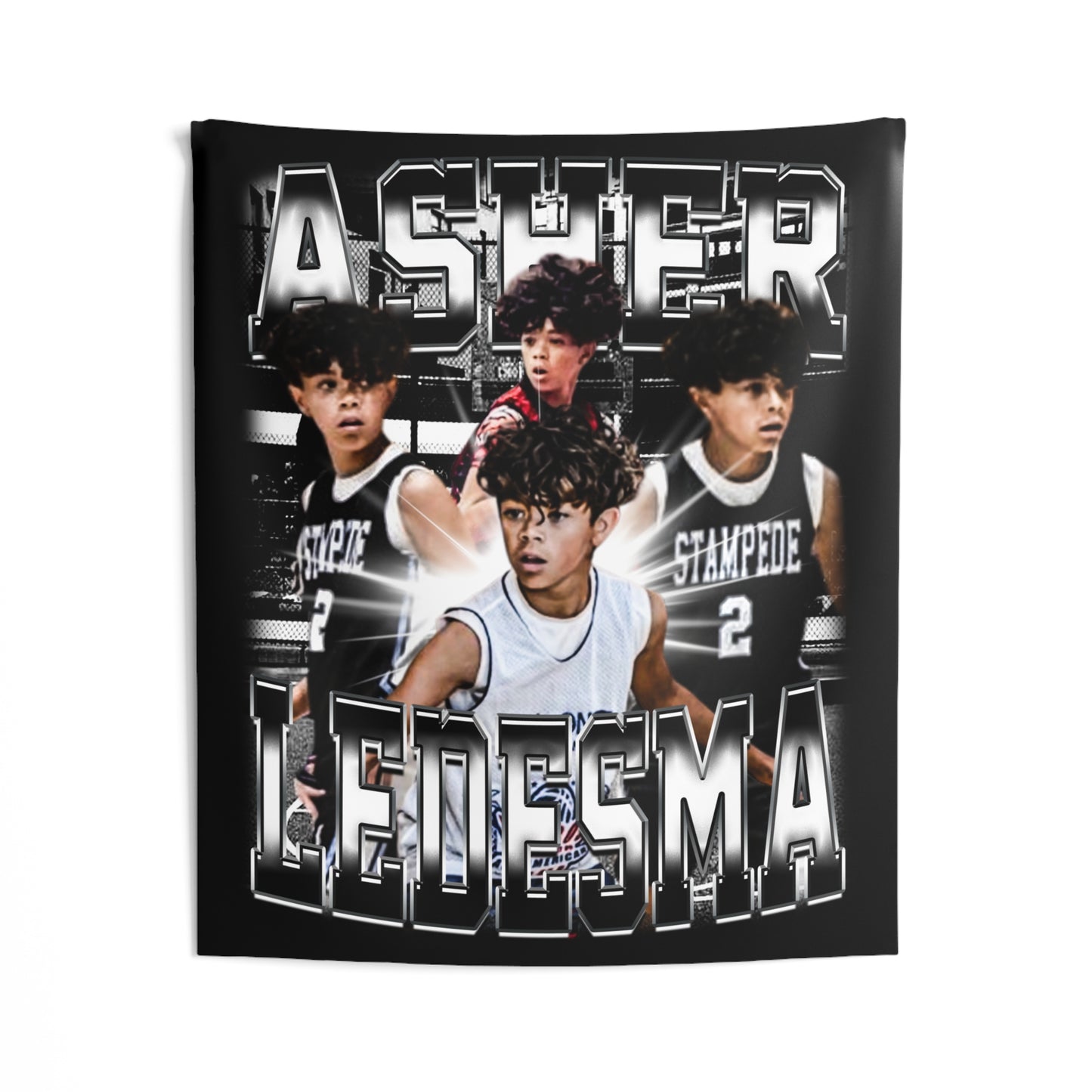 Asher Ledesma Tapestry 50” x 60”