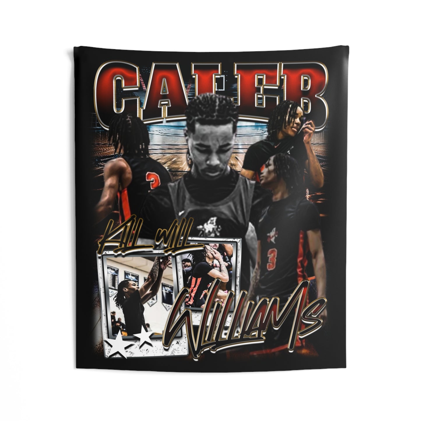Caleb Williams Tapestry 50” x 60”