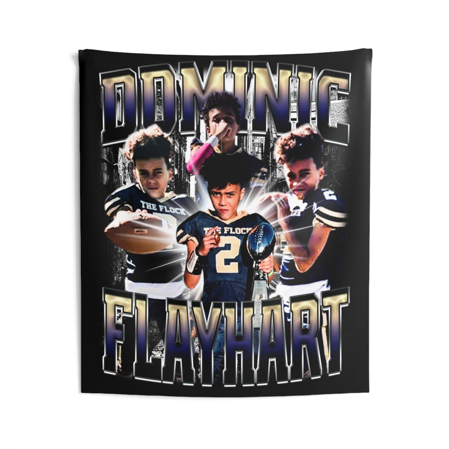 Dominic Flayhart Tapestry 50” x 60”