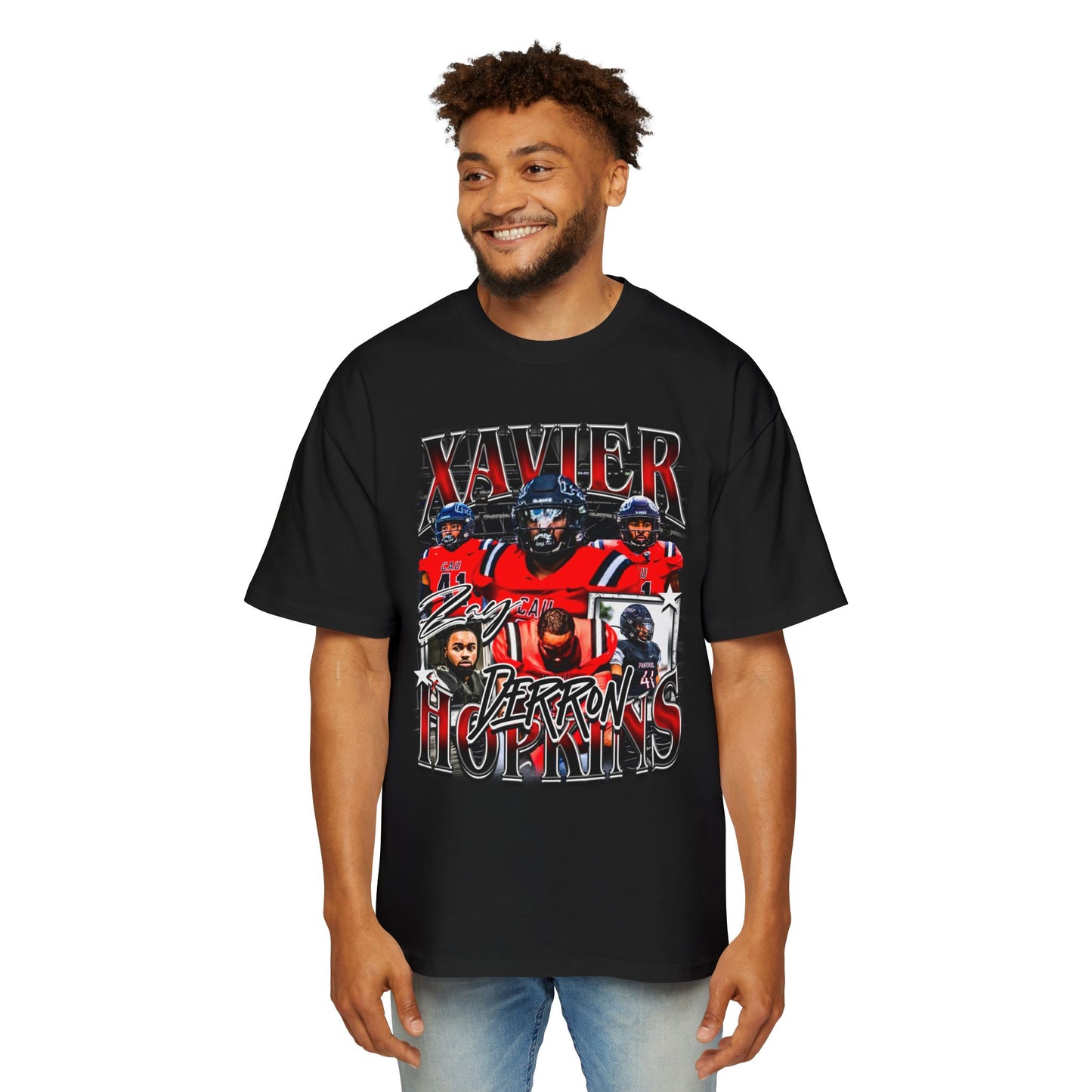 Xavier Derron Hopkins Oversized Retro Tee