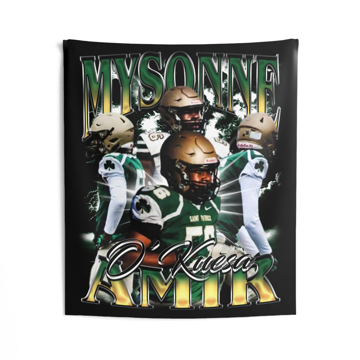 Mysonne Amir Tapestry 50” x 60”