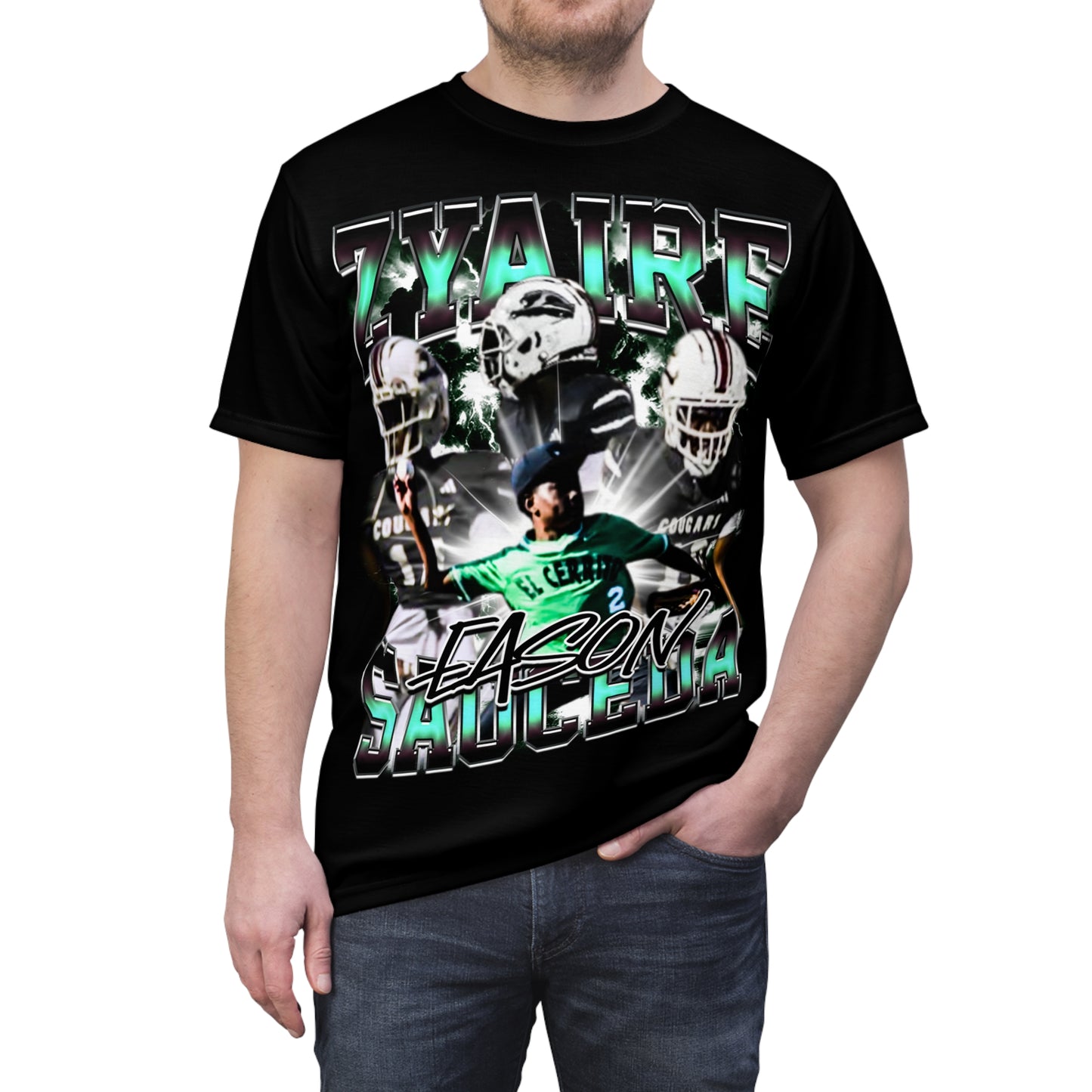 Zyaire Sauceda-Eason Vintage Full Print Tee