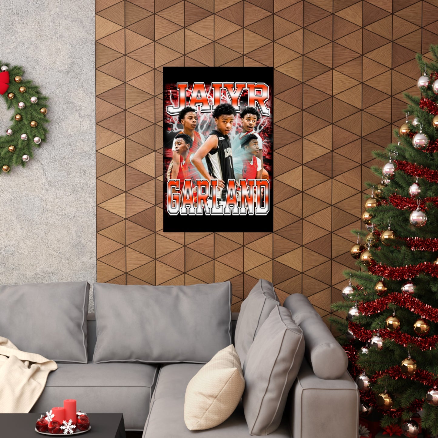 Jaiyr Garland Poster 24" x 36"