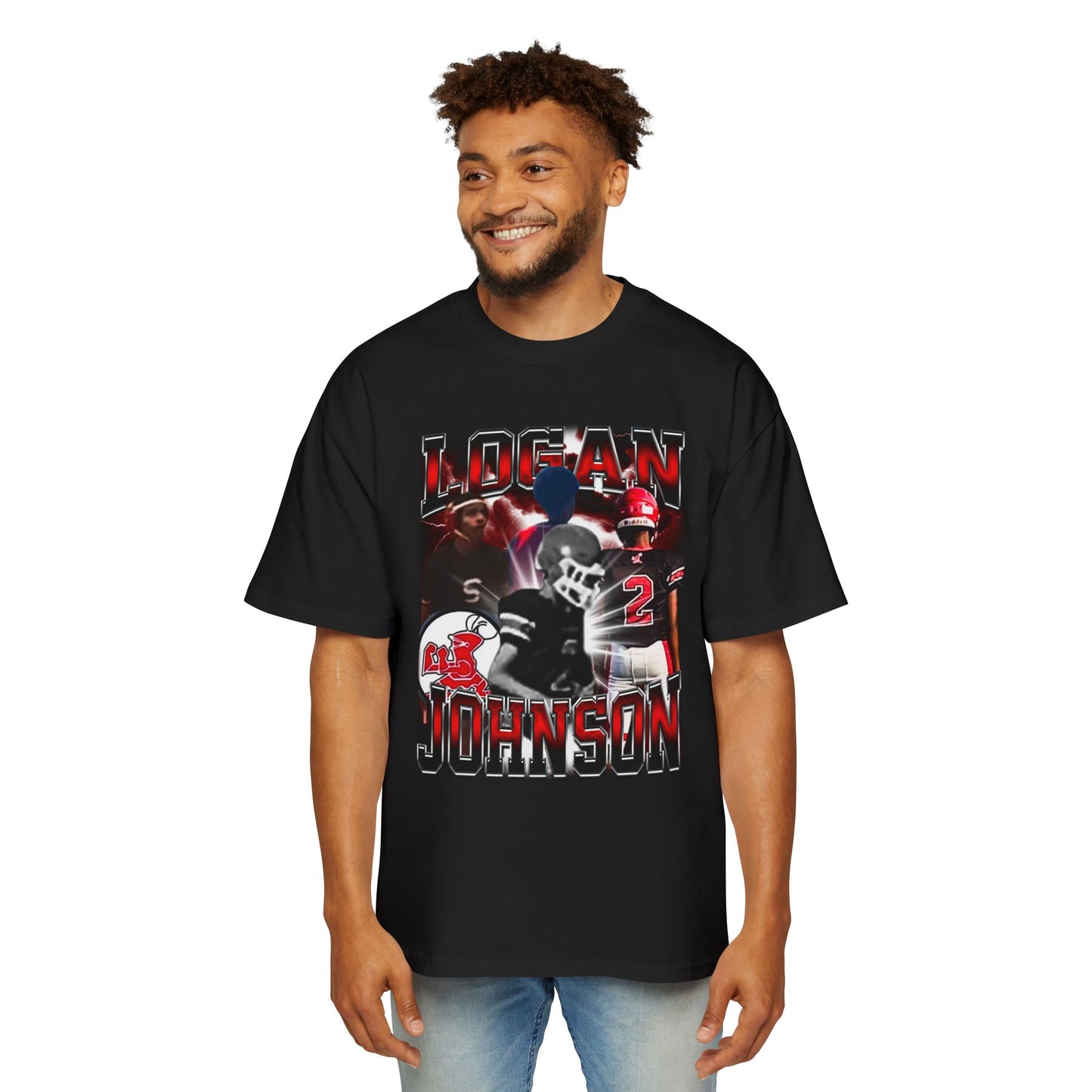 Logan Johnson Oversized Retro Tee