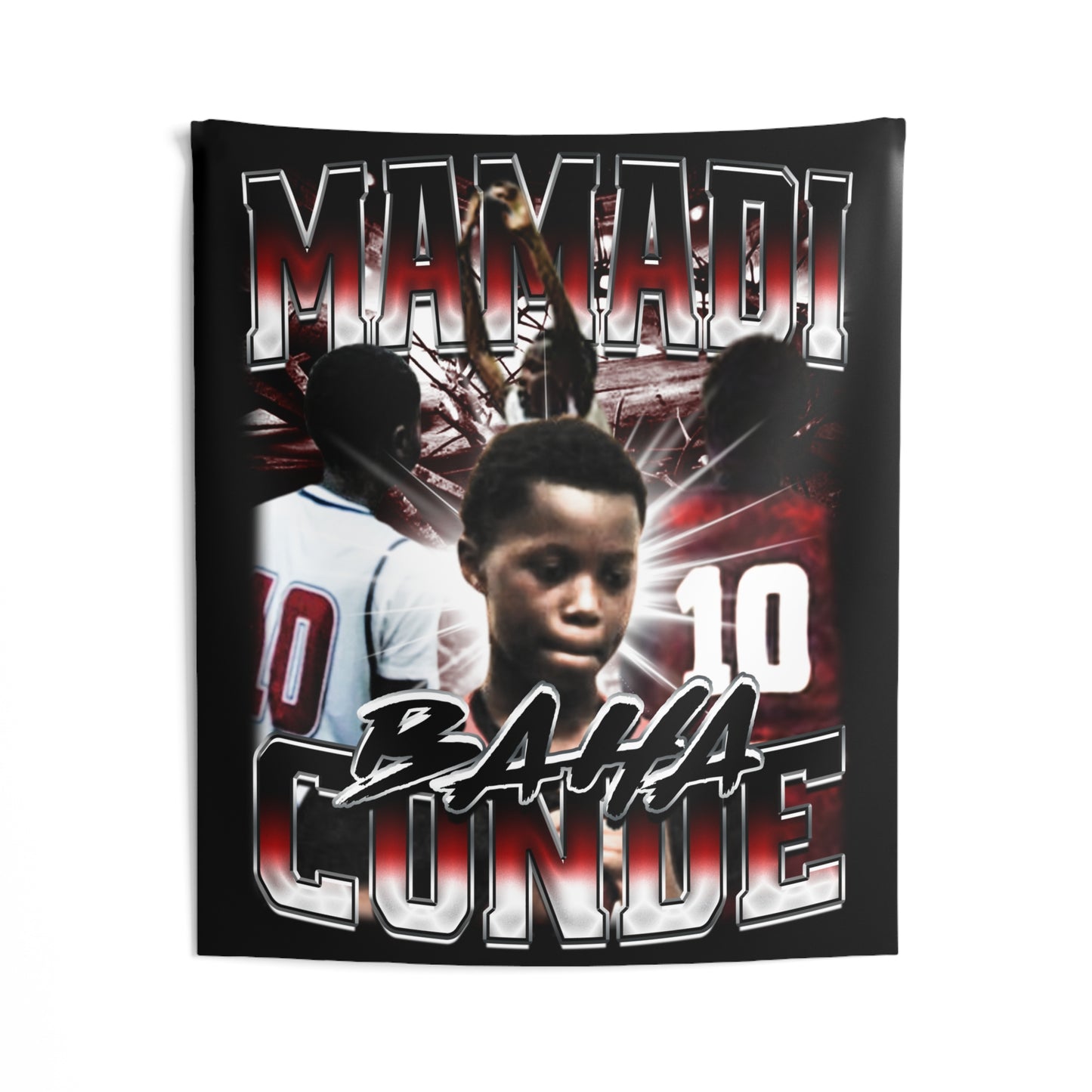 Mamadi Conde Tapestry 50” x 60”