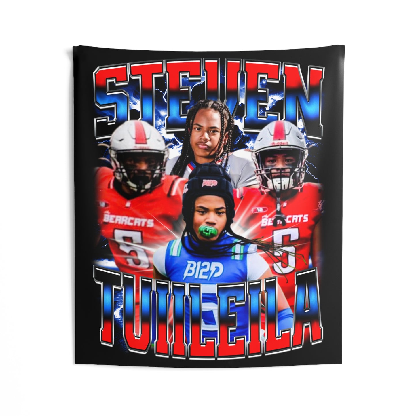 Steven Tuiileila Tapestry 50” x 60”