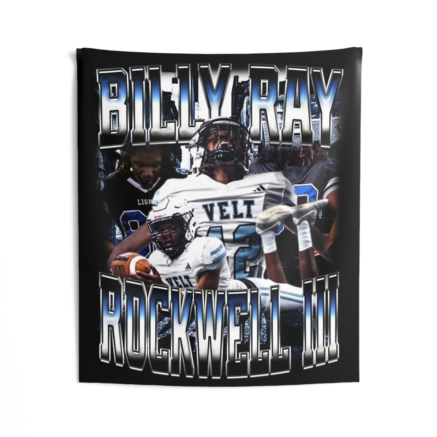 Billy Ray Rockwell III Tapestry 50” x 60”