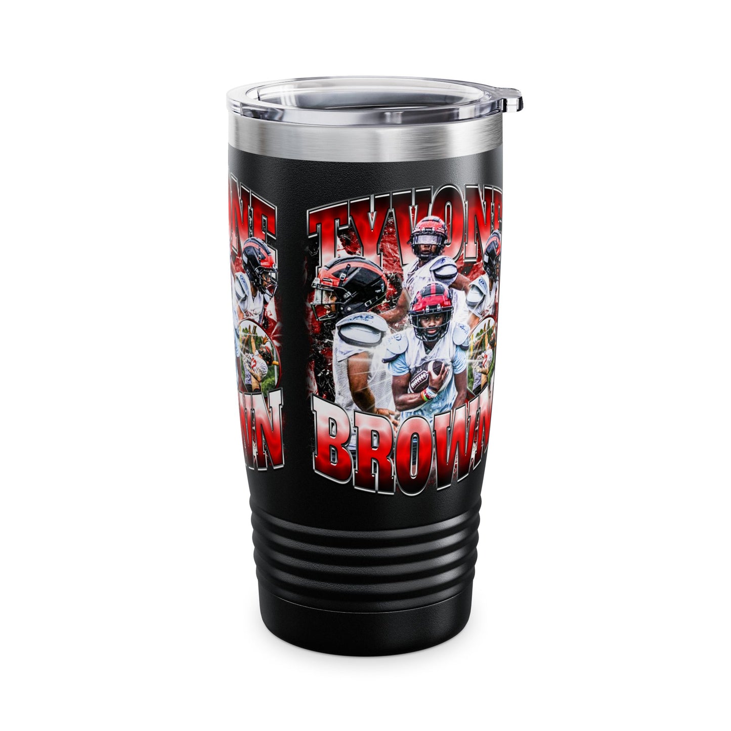 Tyvone Brown Stainless Steal Tumble