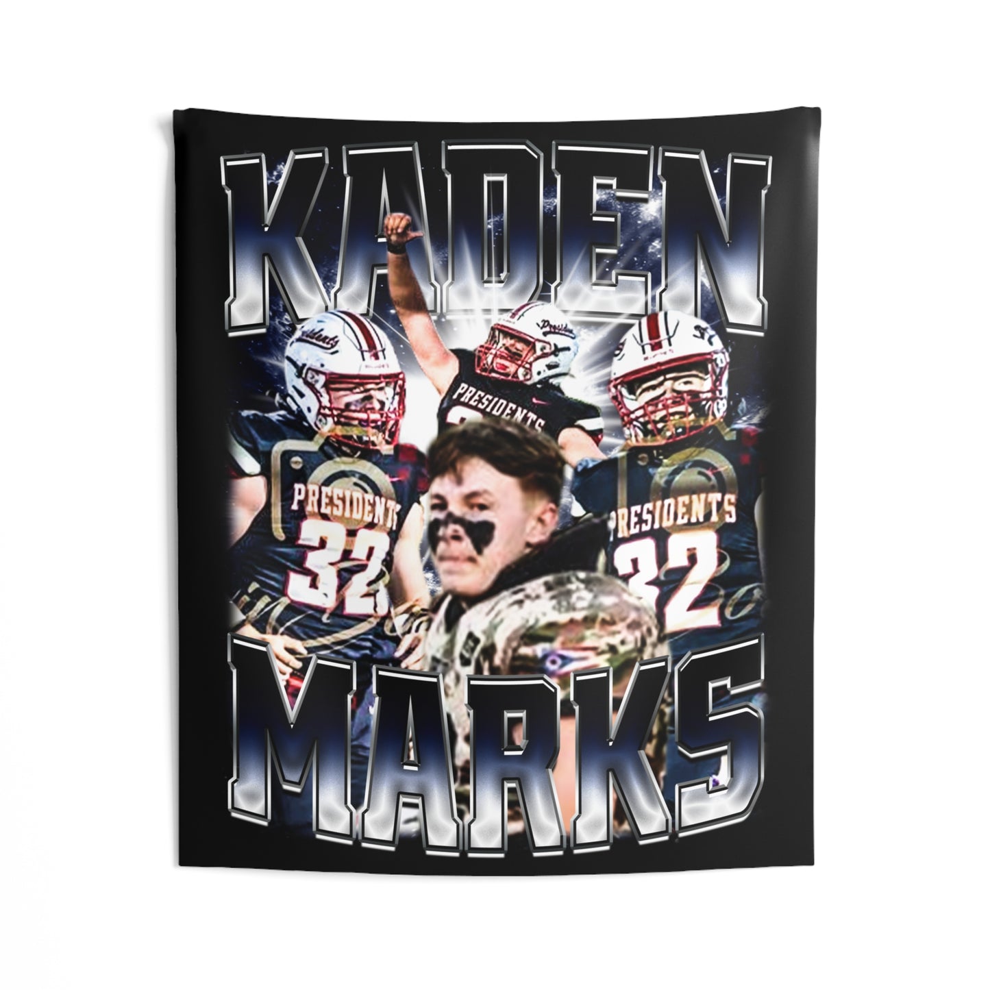 Kaden Marks Tapestry 50” x 60”