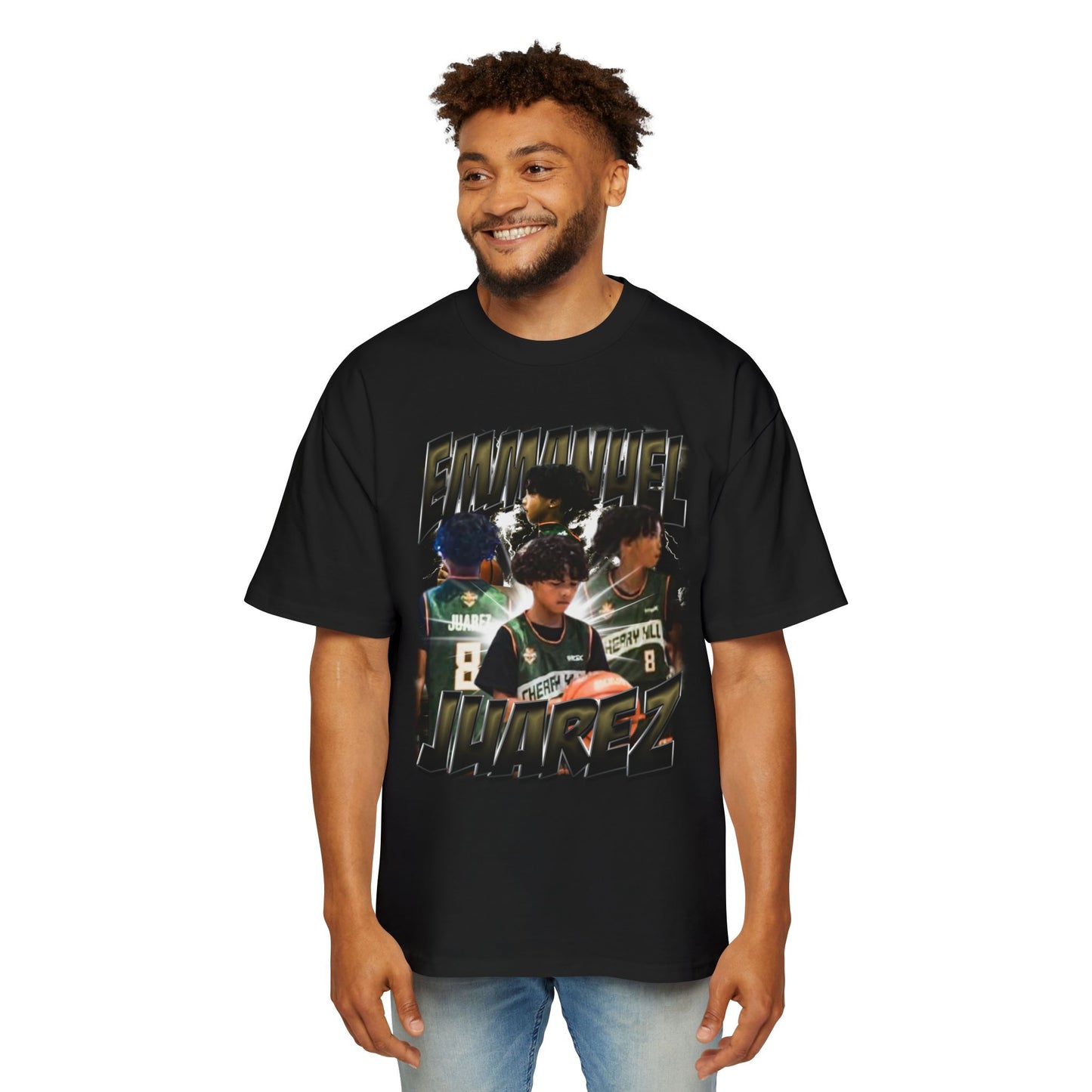 Emmanuel Juarez Oversized Retro Tee