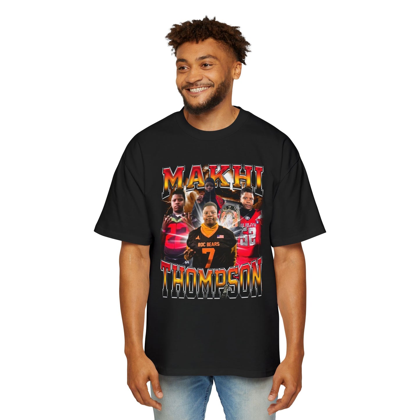 Makhi Thompson Oversized Retro Tee