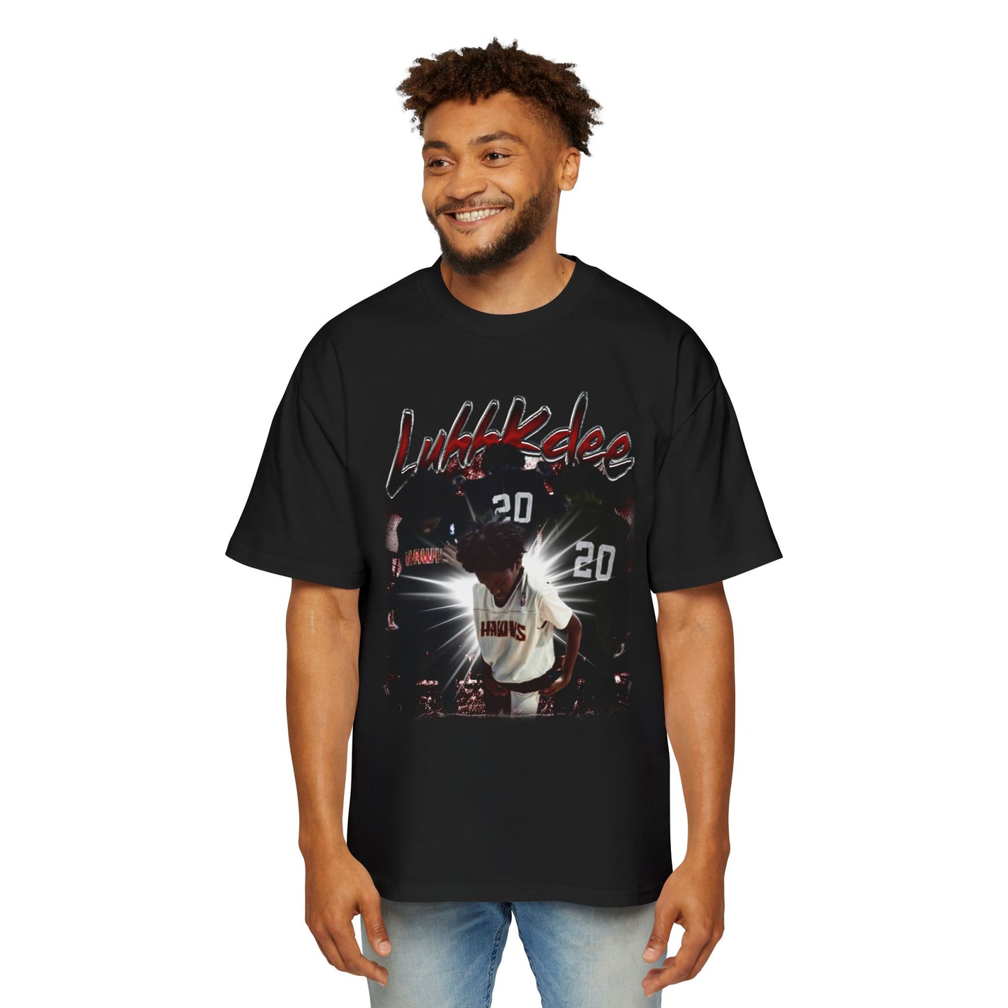 Khaidyn Kd Oversized Retro Tee