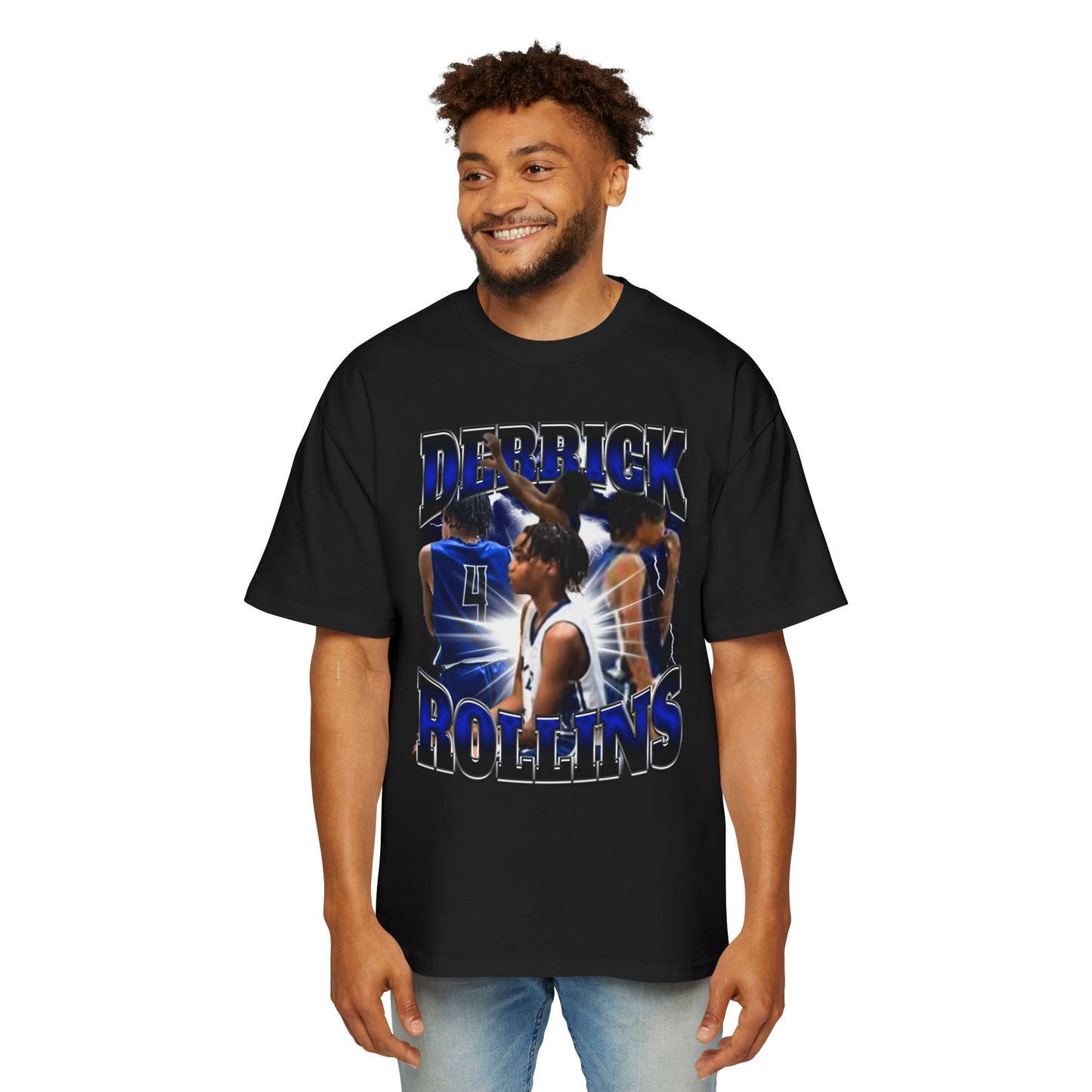 Derrick Rollins Oversized Retro Tee