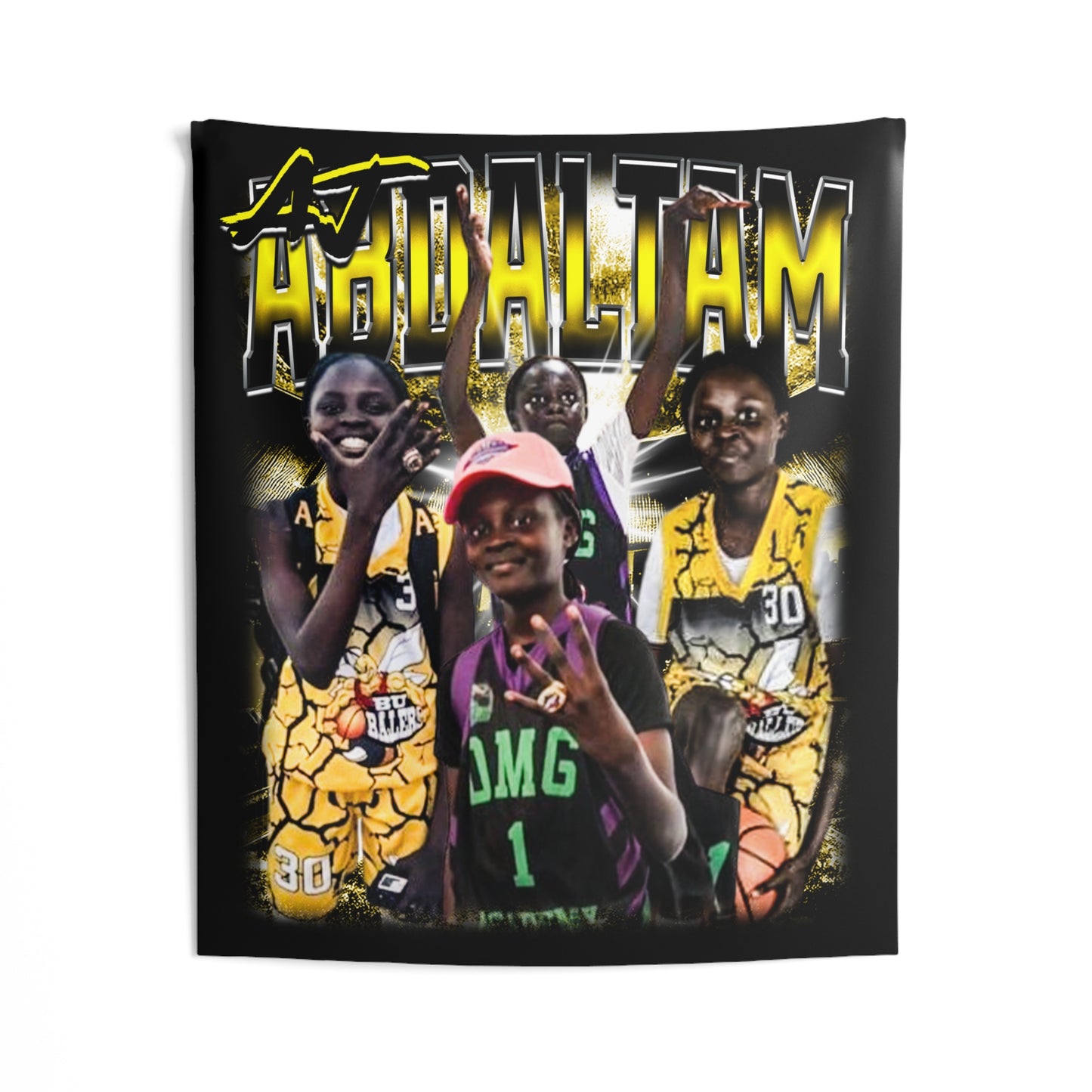 AJ Abdaltam Tapestry 50” x 60”