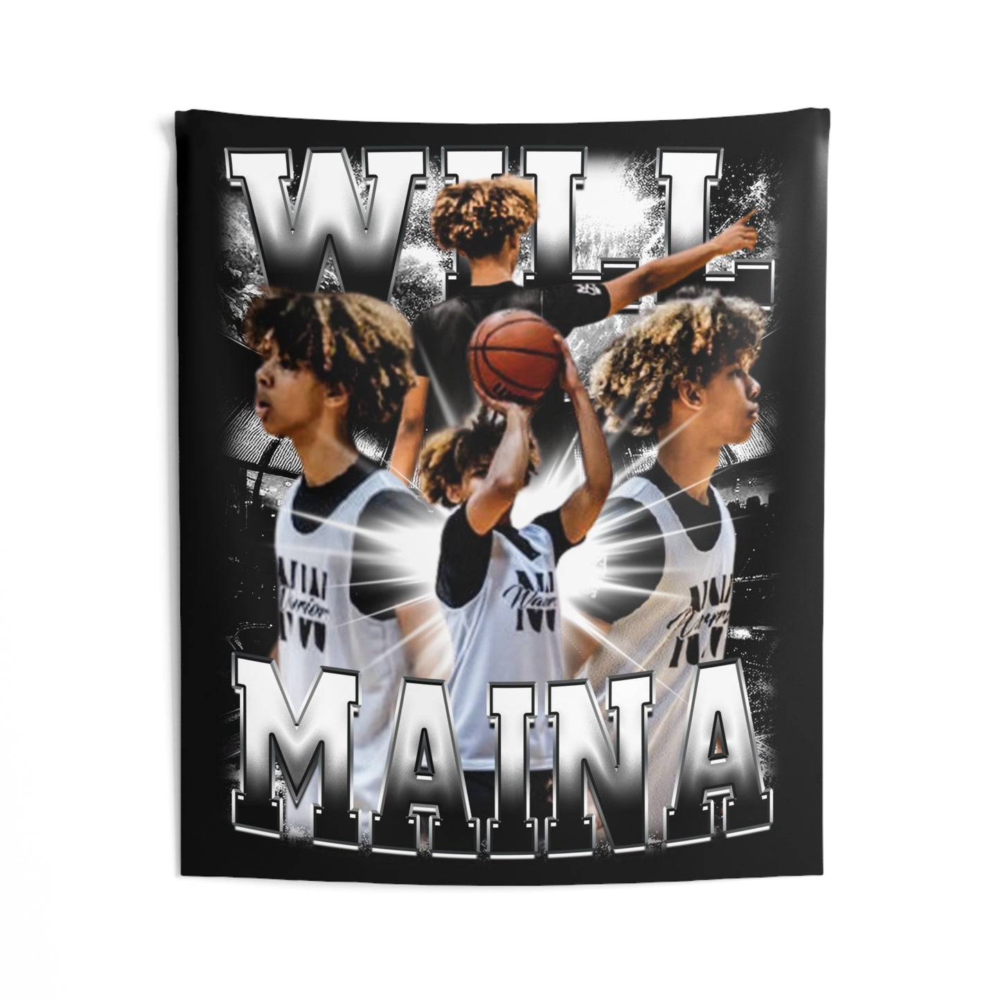 Will Maina Tapestry 50” x 60”