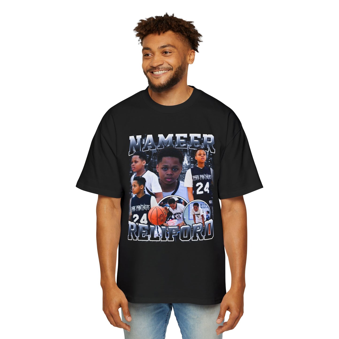 Nameer Reliford Oversized Retro Tee