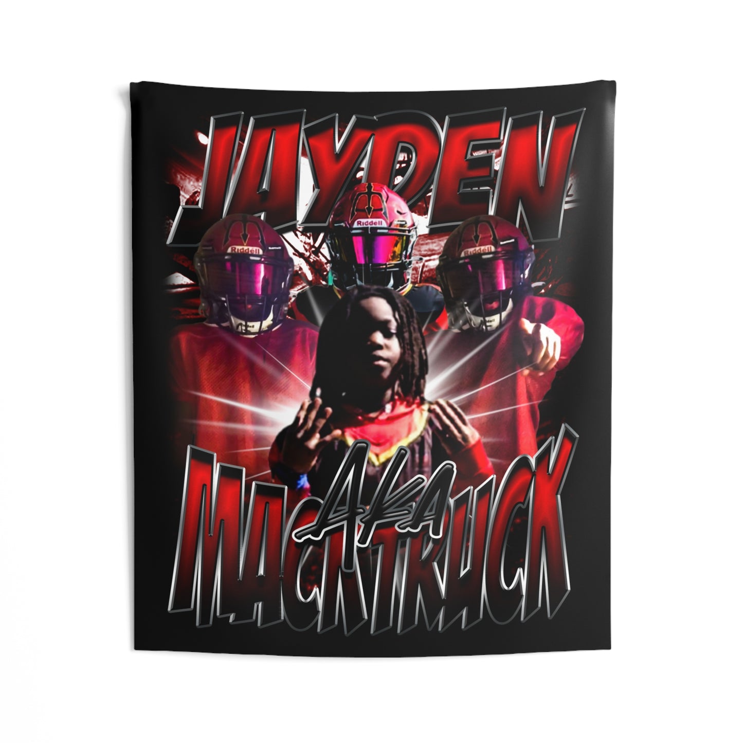 Jayden Aka Macktruck Tapestry 50” x 60”